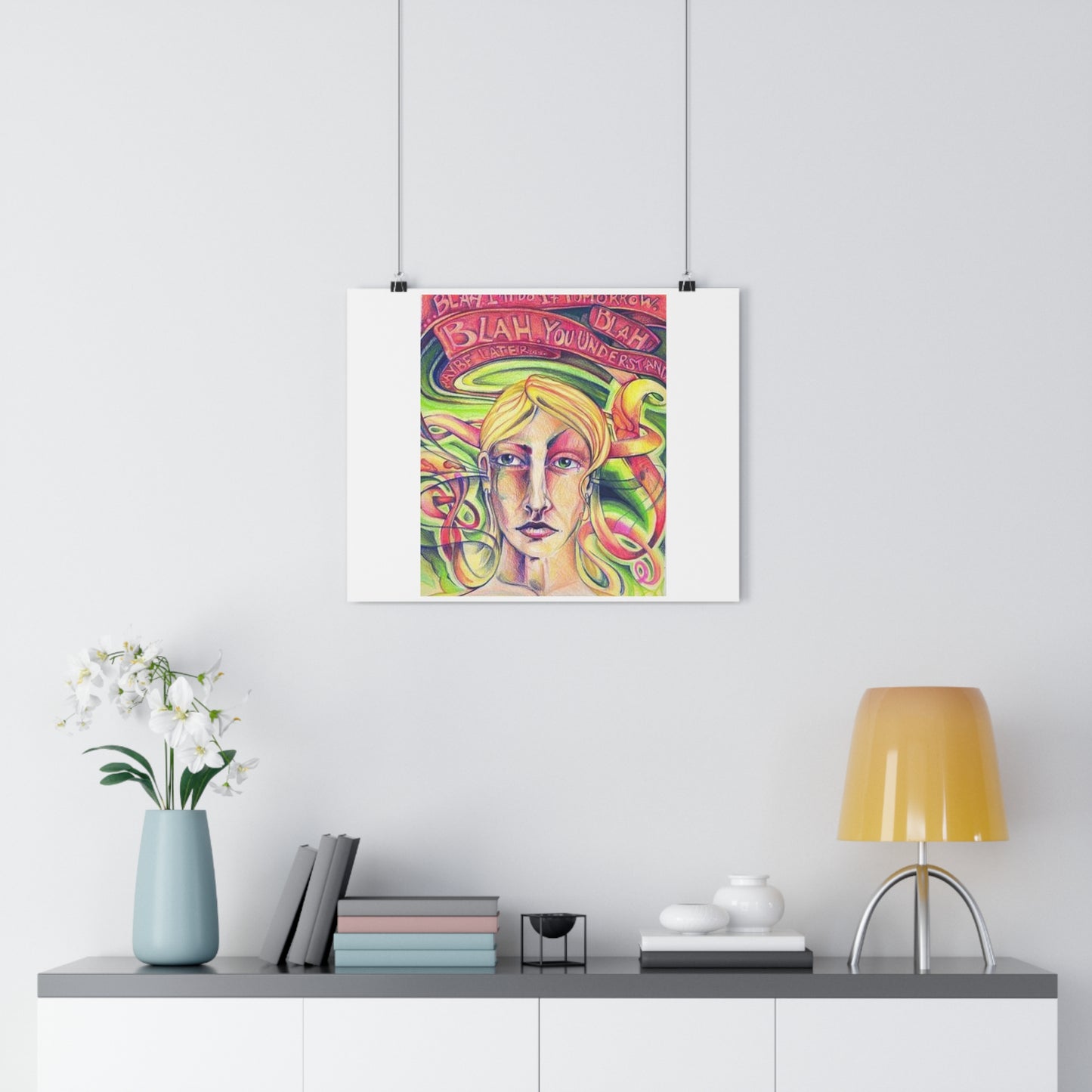 "Poet”- Giclée Art Print by artist David Hilborn