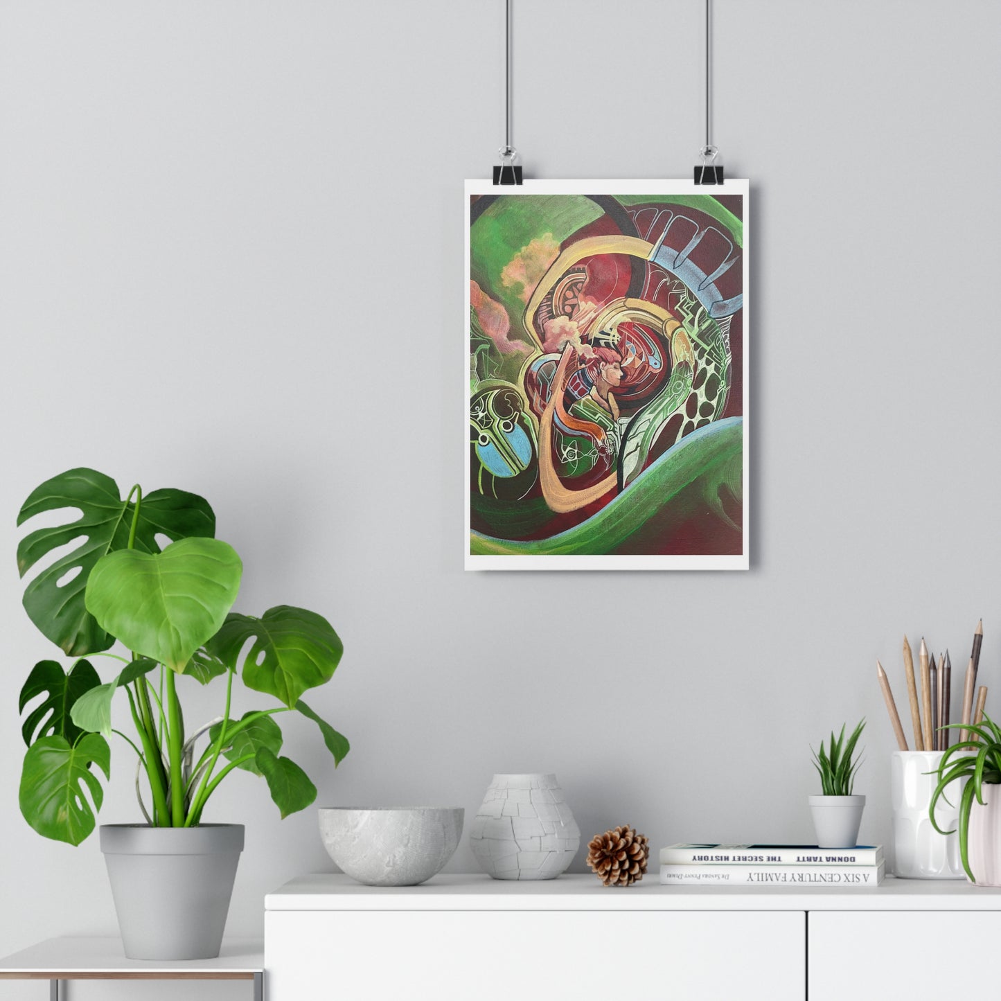 "Spiral”- Giclée Art Print by artist David Hilborn