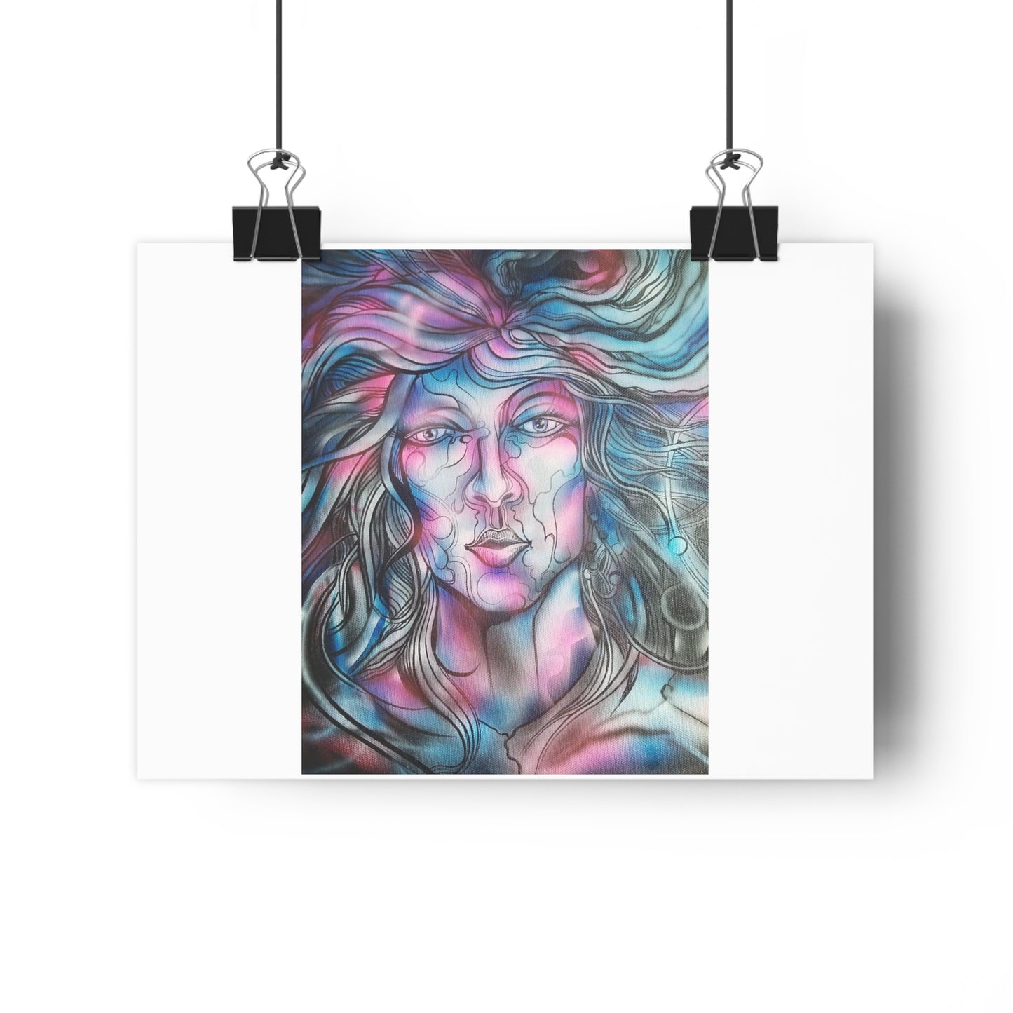 "Cerebral”- Giclée Art Print by artist David Hilborn