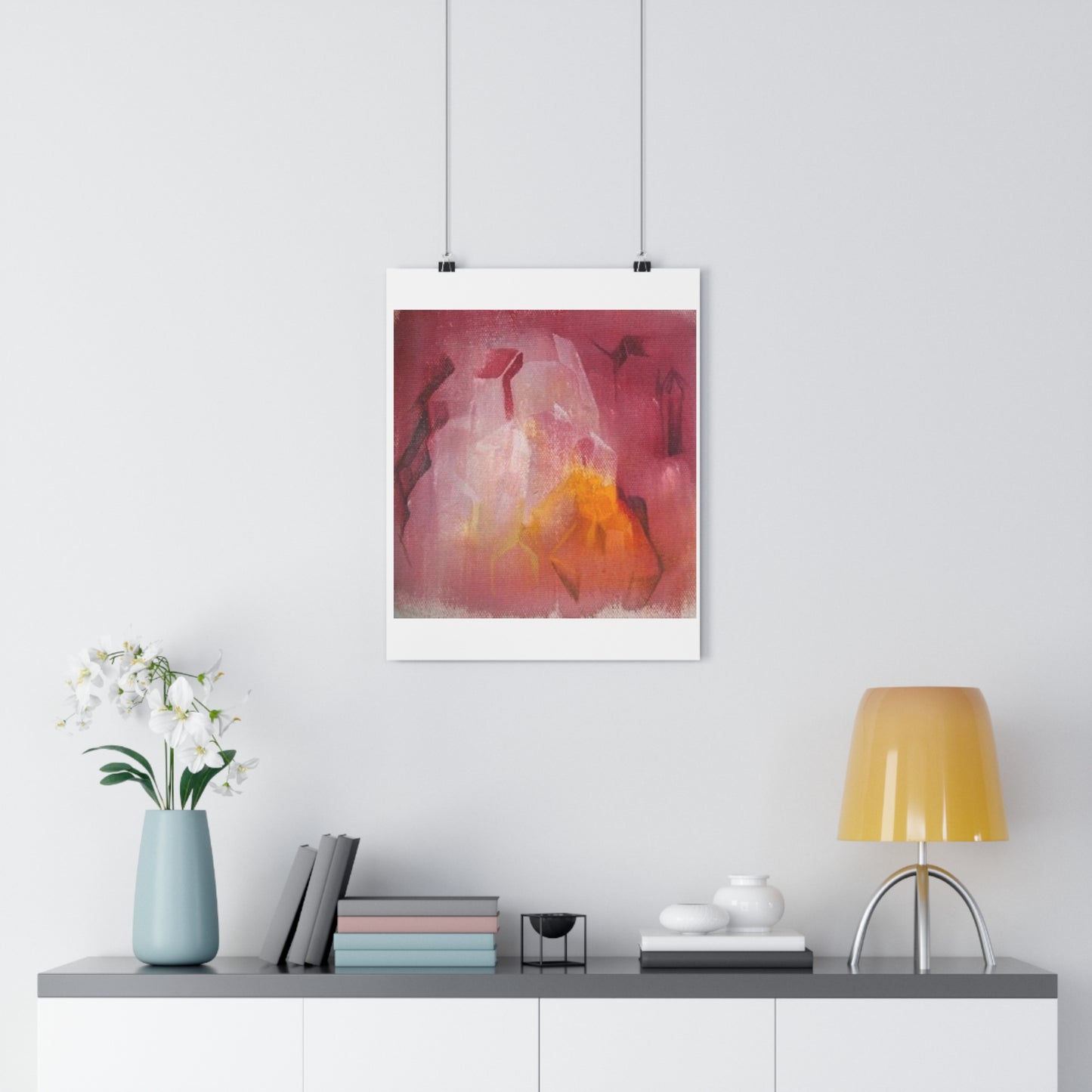 "Raspberry Citrine”- Giclée Art Print by artist David Hilborn