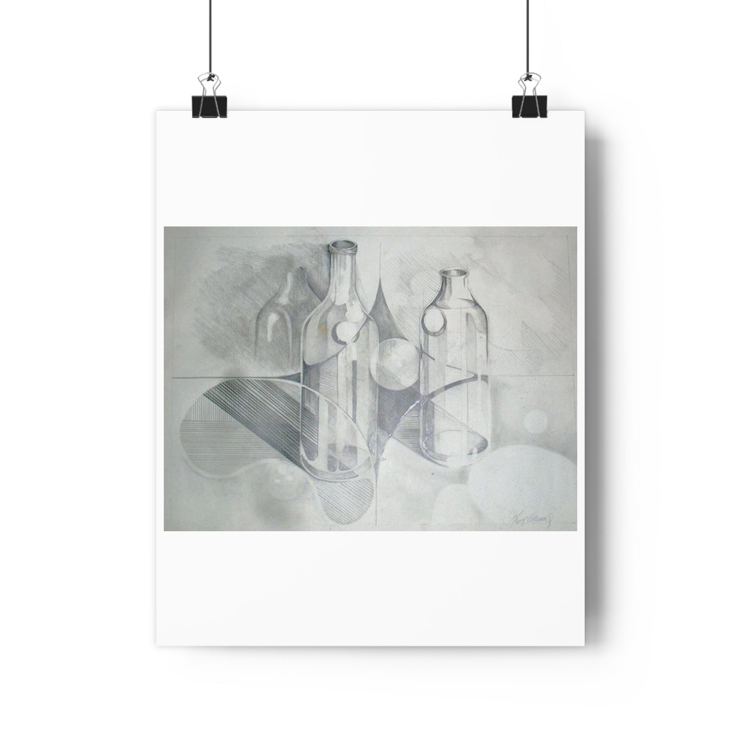 "Glass Study" - Giclée Art Print by artist David Hilborn