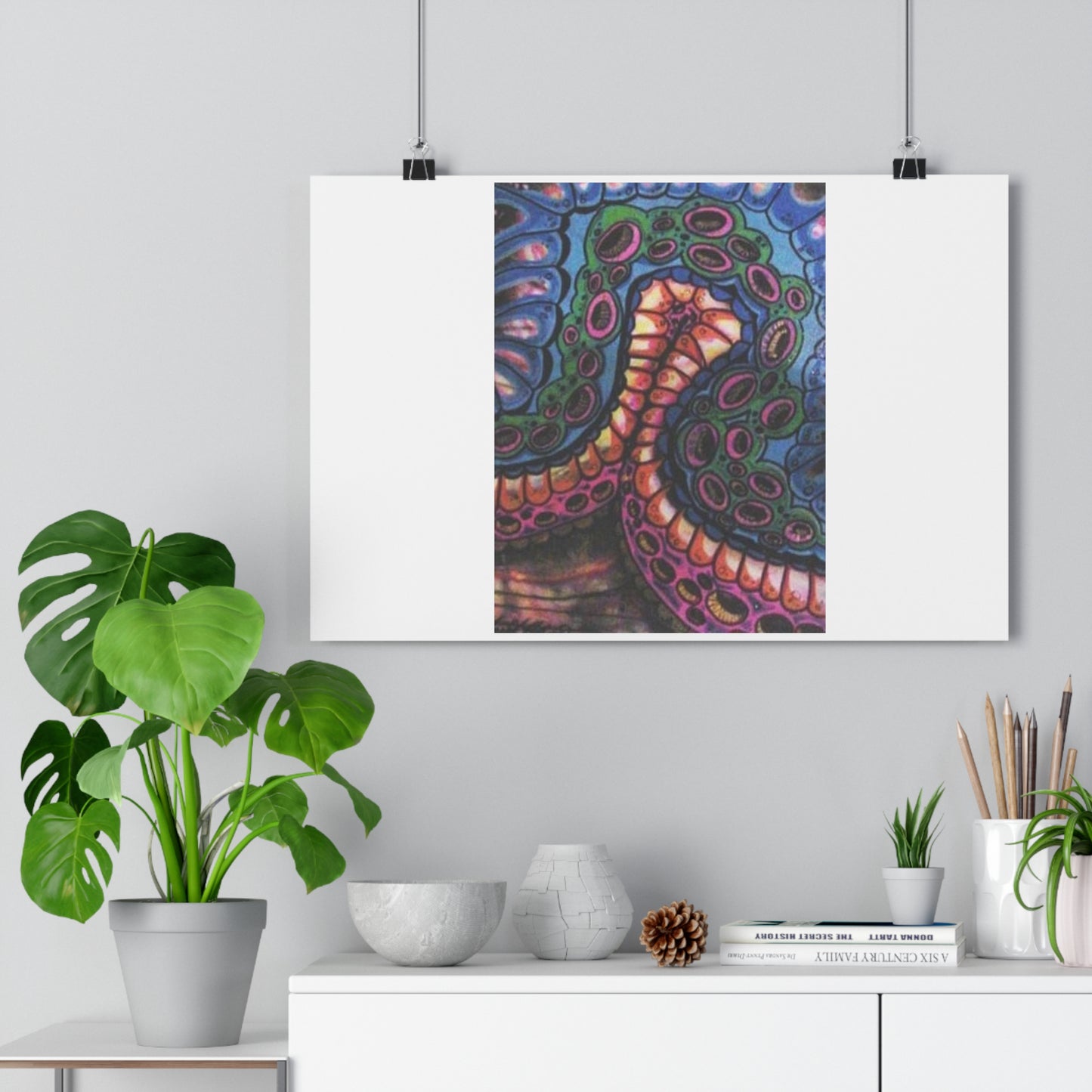 "Octopi”- Giclée Art Print by artist David Hilborn