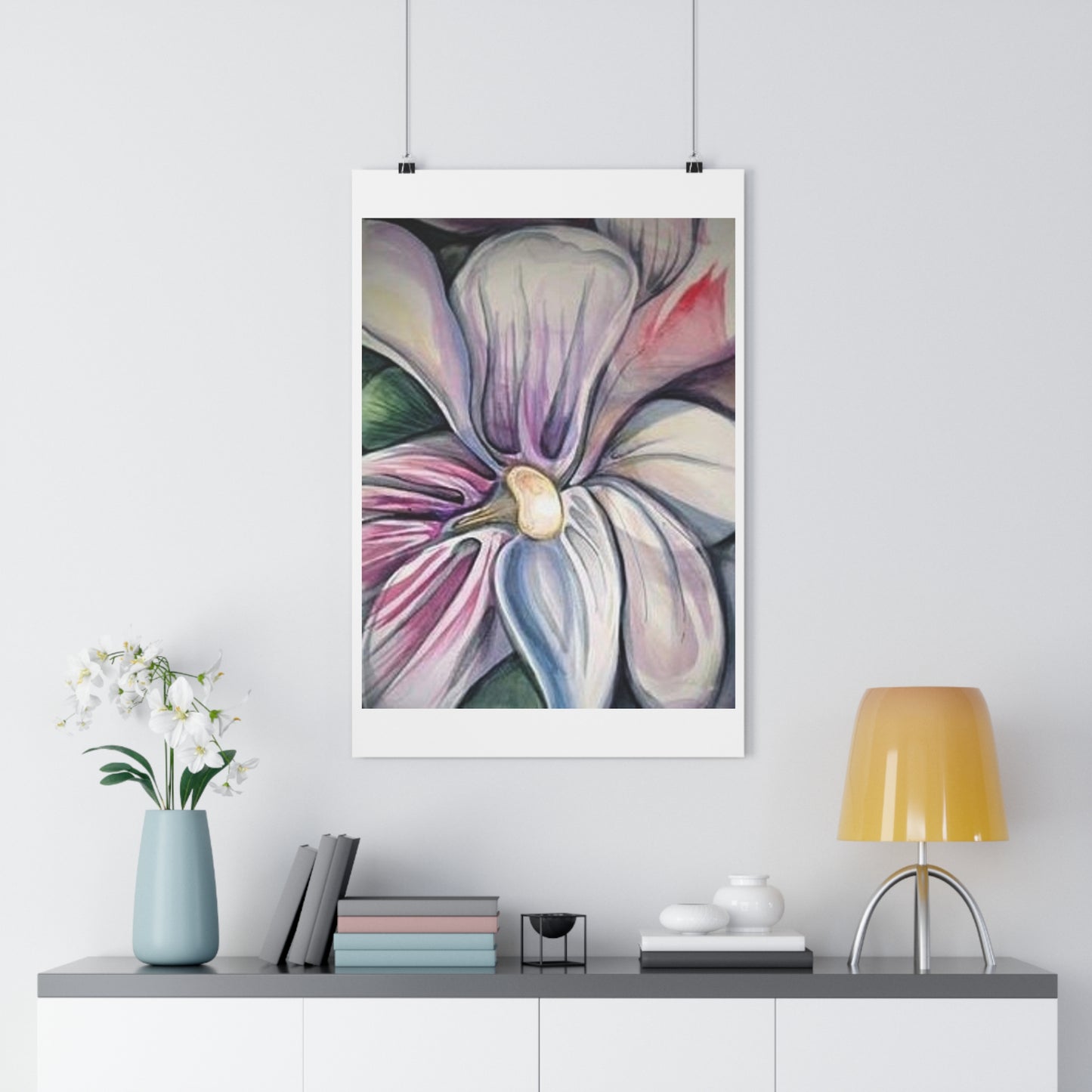 "Orchid”- Giclée Art Print by artist David Hilborn