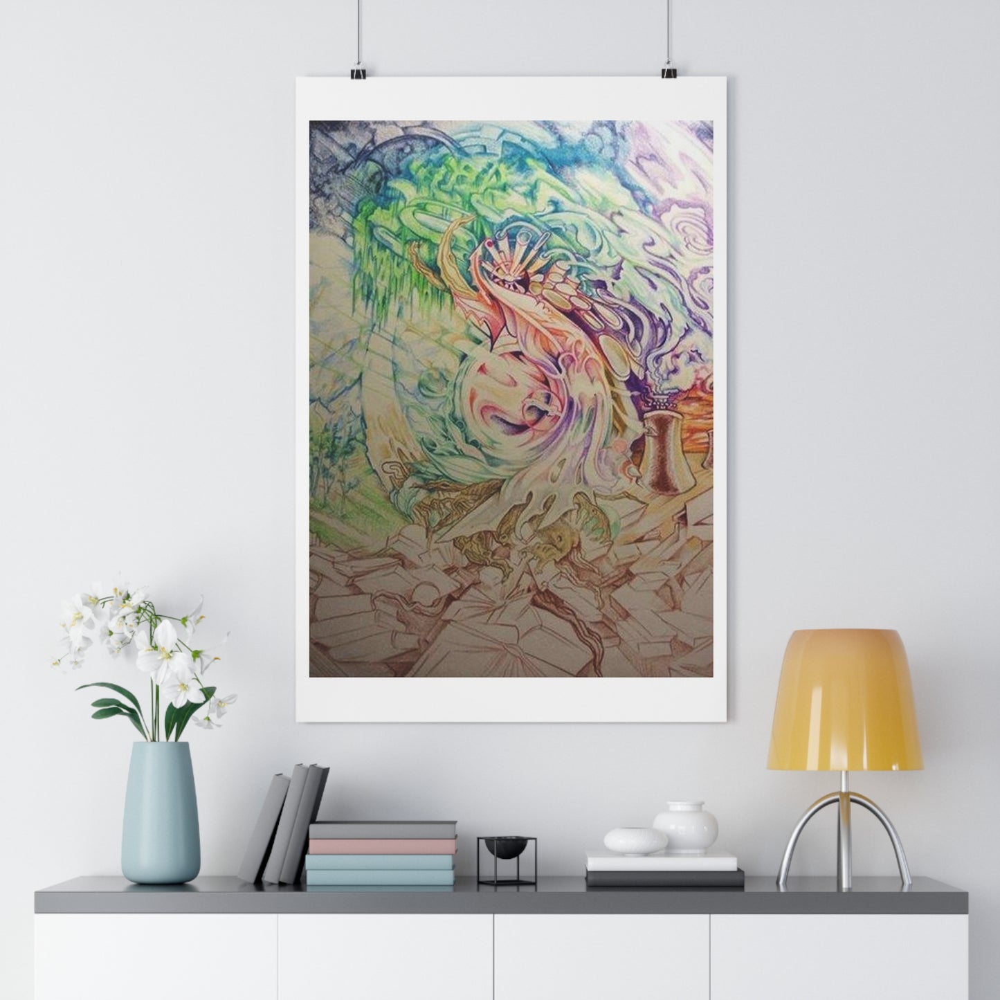 "Rooted in Literature”- Giclée Art Print by artist David Hilborn