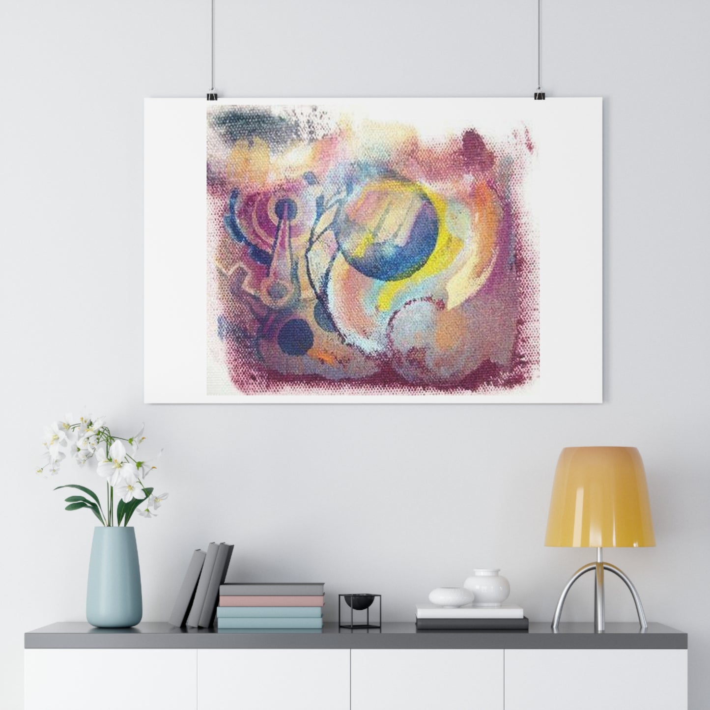 "Button Loop”- Giclée Art Print by artist David Hilborn