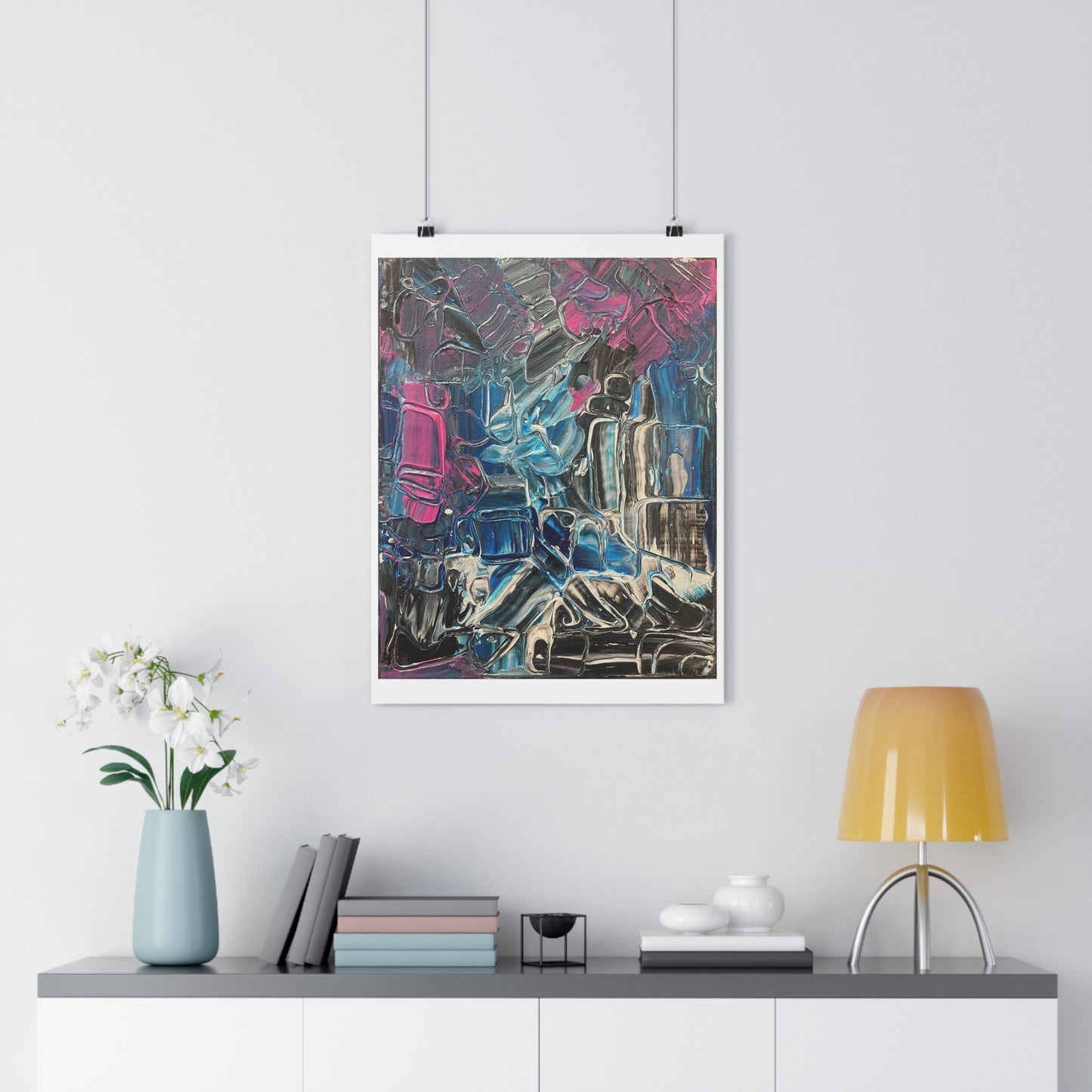 "Magenta" - Giclée Art Print by artist David Hilborn