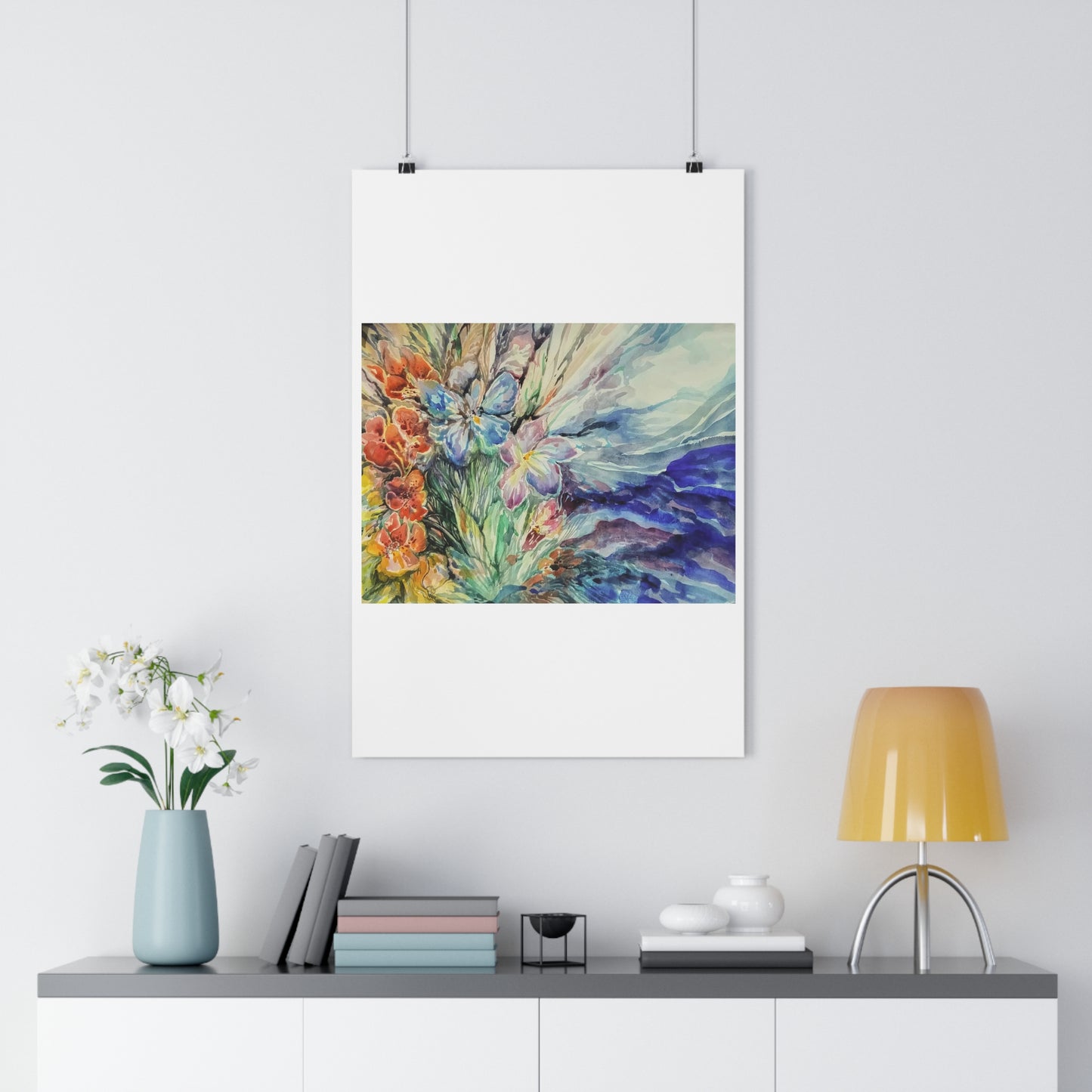 "Faceted Growth”- Giclée Art Print by artist David Hilborn