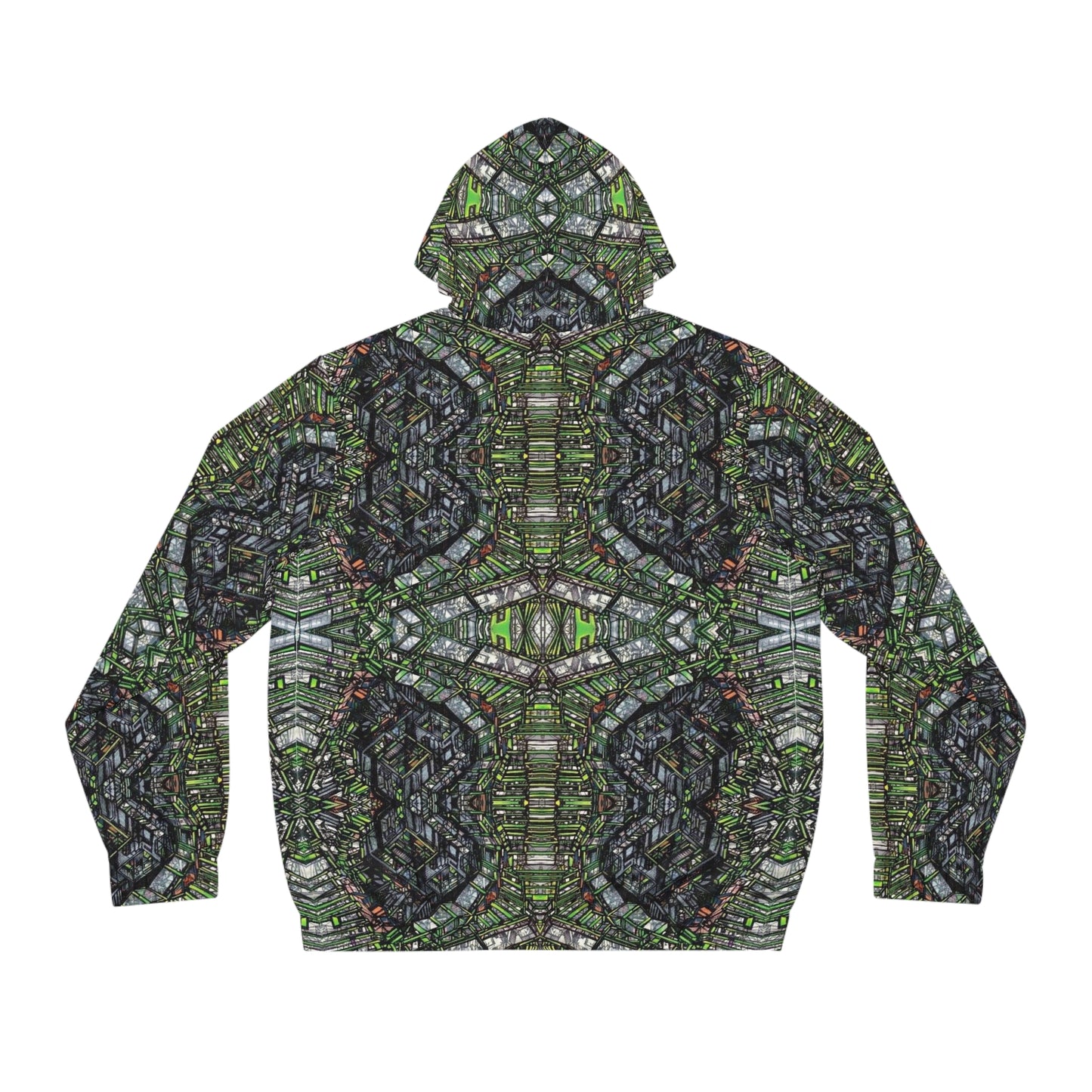 “Pandoras Box” - All Over Graphic Zip-Up Hoodie by Artist David Hilborn