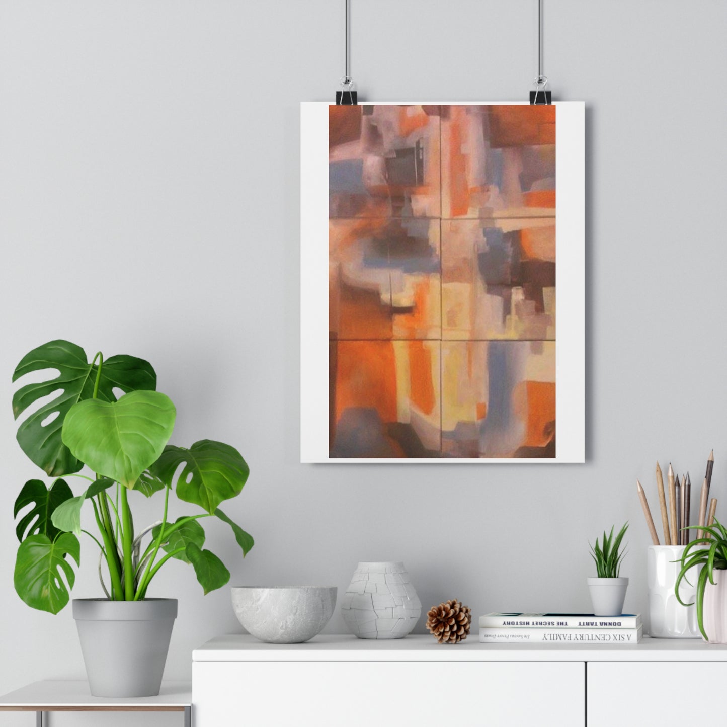 "Complimentary Contemporary”- Giclée Art Print by artist David Hilborn