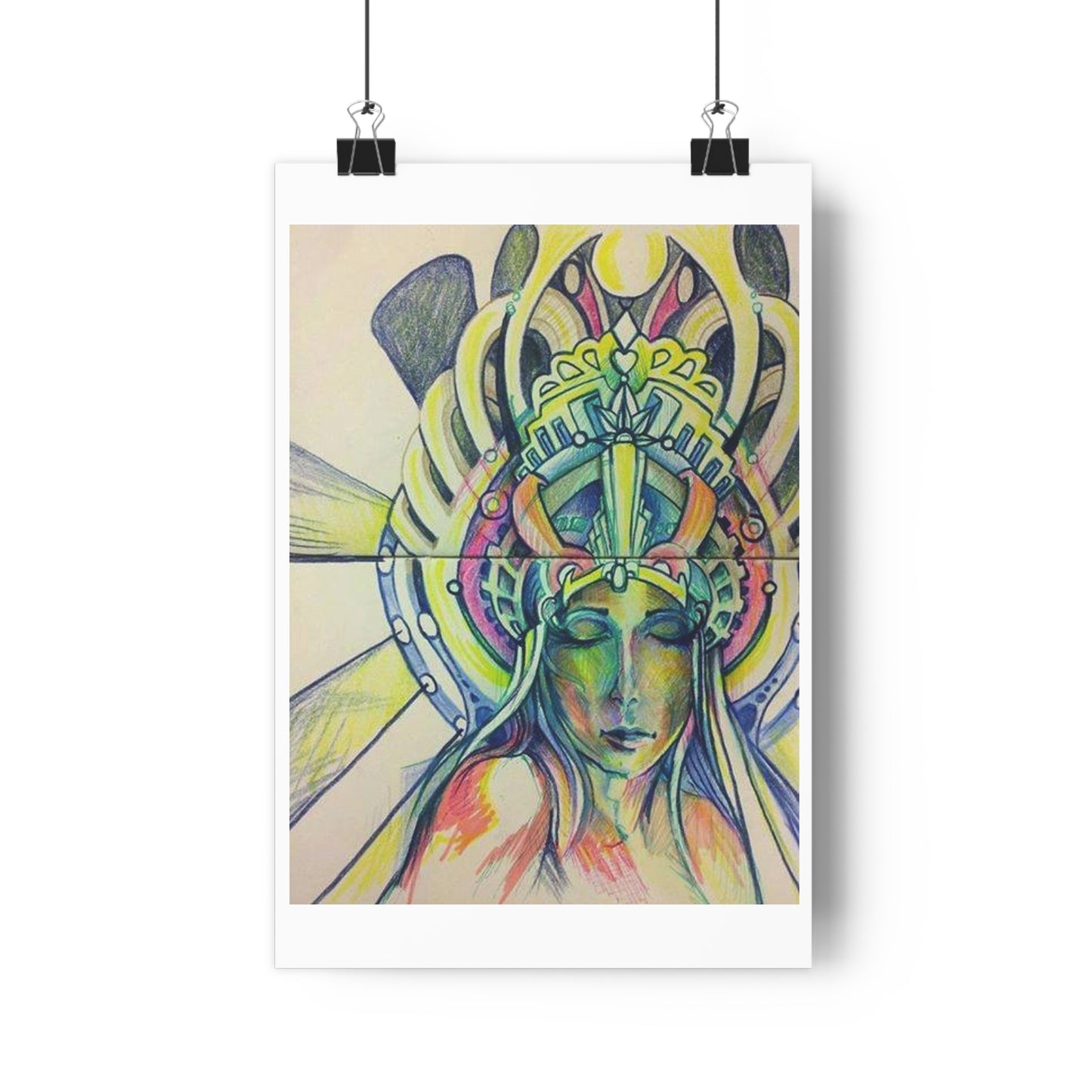 "Sarabell”- Giclée Art Print by artist David Hilborn