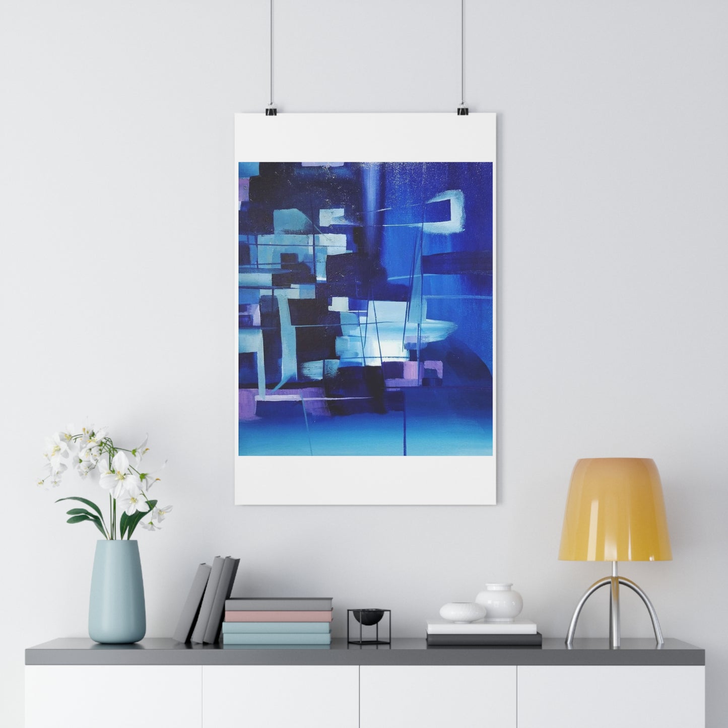 "Cobalt”- Giclée Art Print by artist David Hilborn