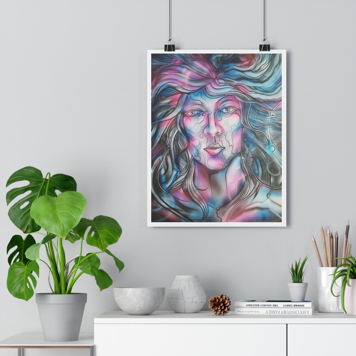 "Cerebral”- Giclée Art Print by artist David Hilborn