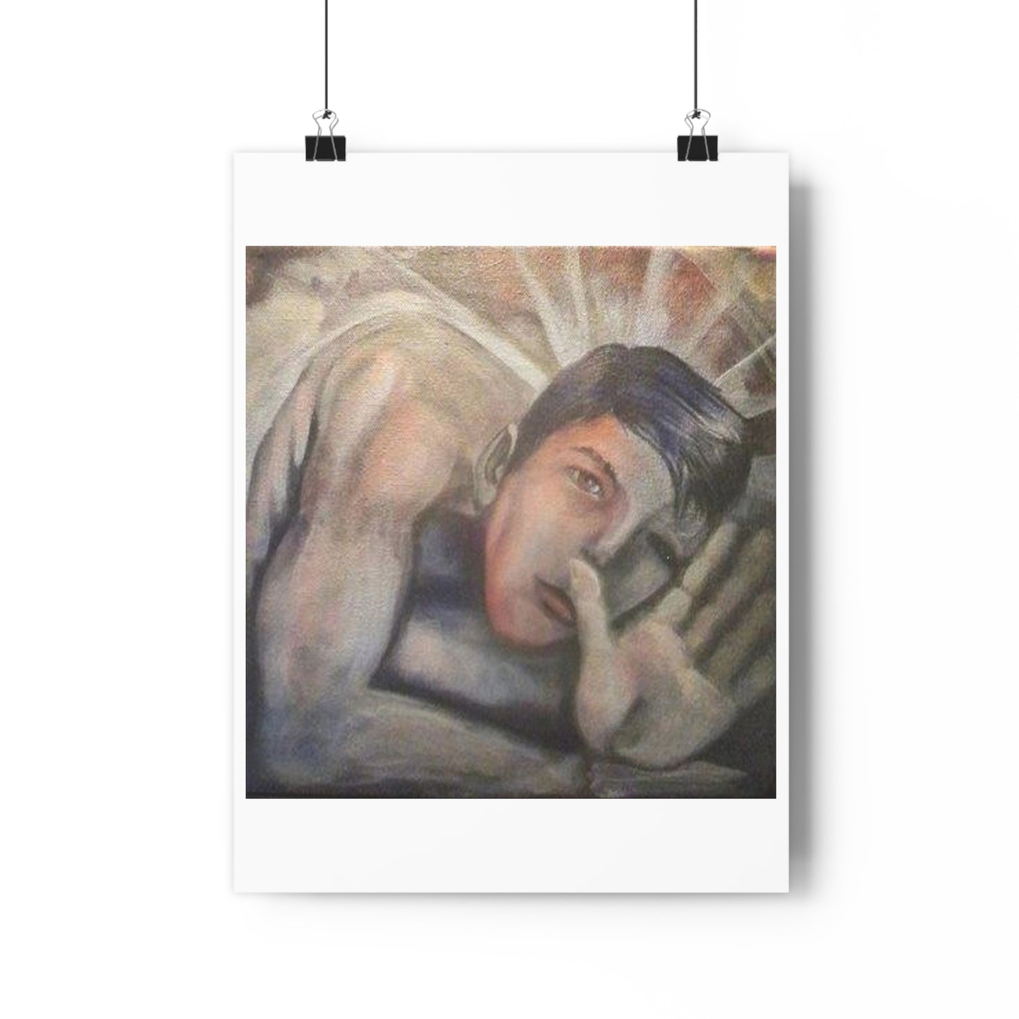 "Trapped”- Giclée Art Print by artist David Hilborn