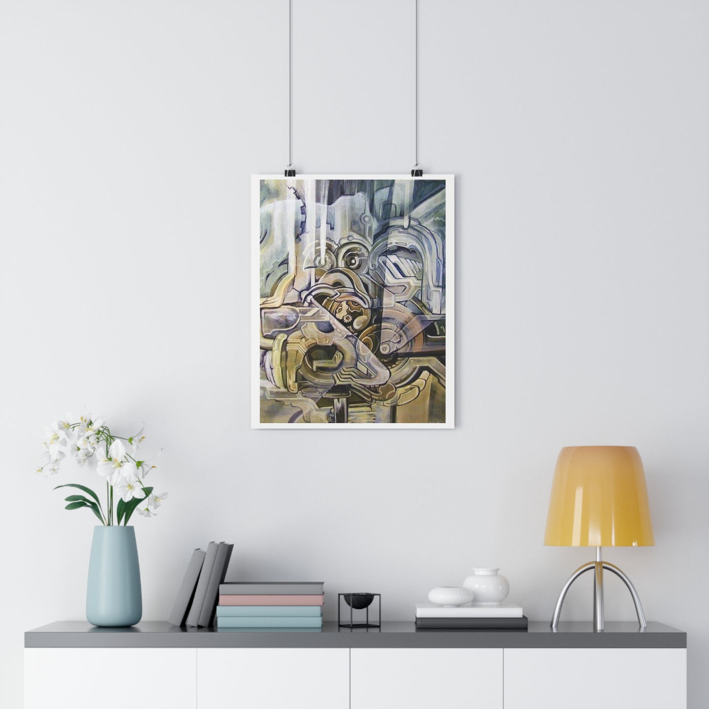 “Mech”- Giclée Art Print by artist David Hilborn