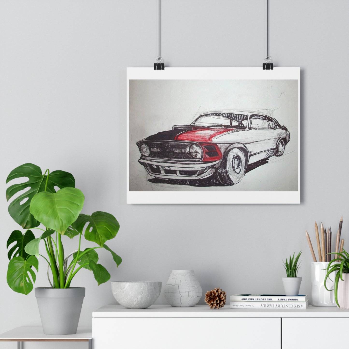 "Autobody Study”- Giclée Art Print by artist David Hilborn