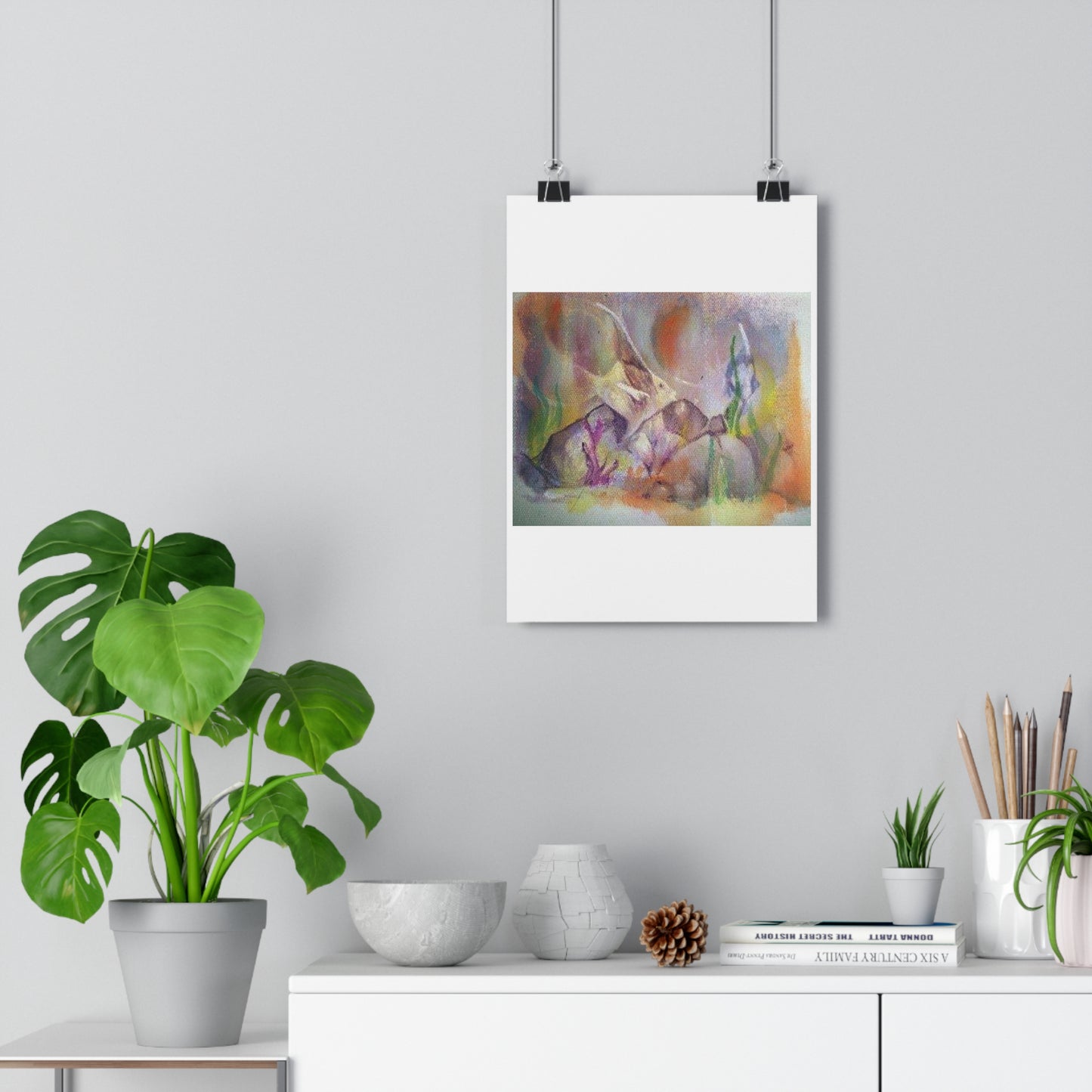 "Angelic”- Giclée Art Print by artist David Hilborn