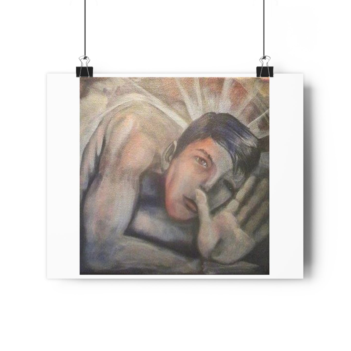 "Trapped”- Giclée Art Print by artist David Hilborn