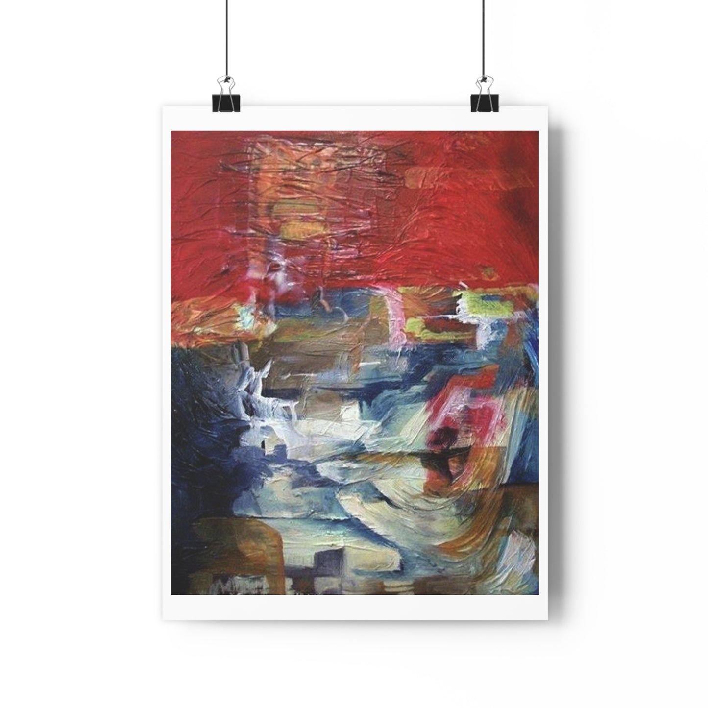 '"Meltdown”- Giclée Art Print by artist David Hilborn