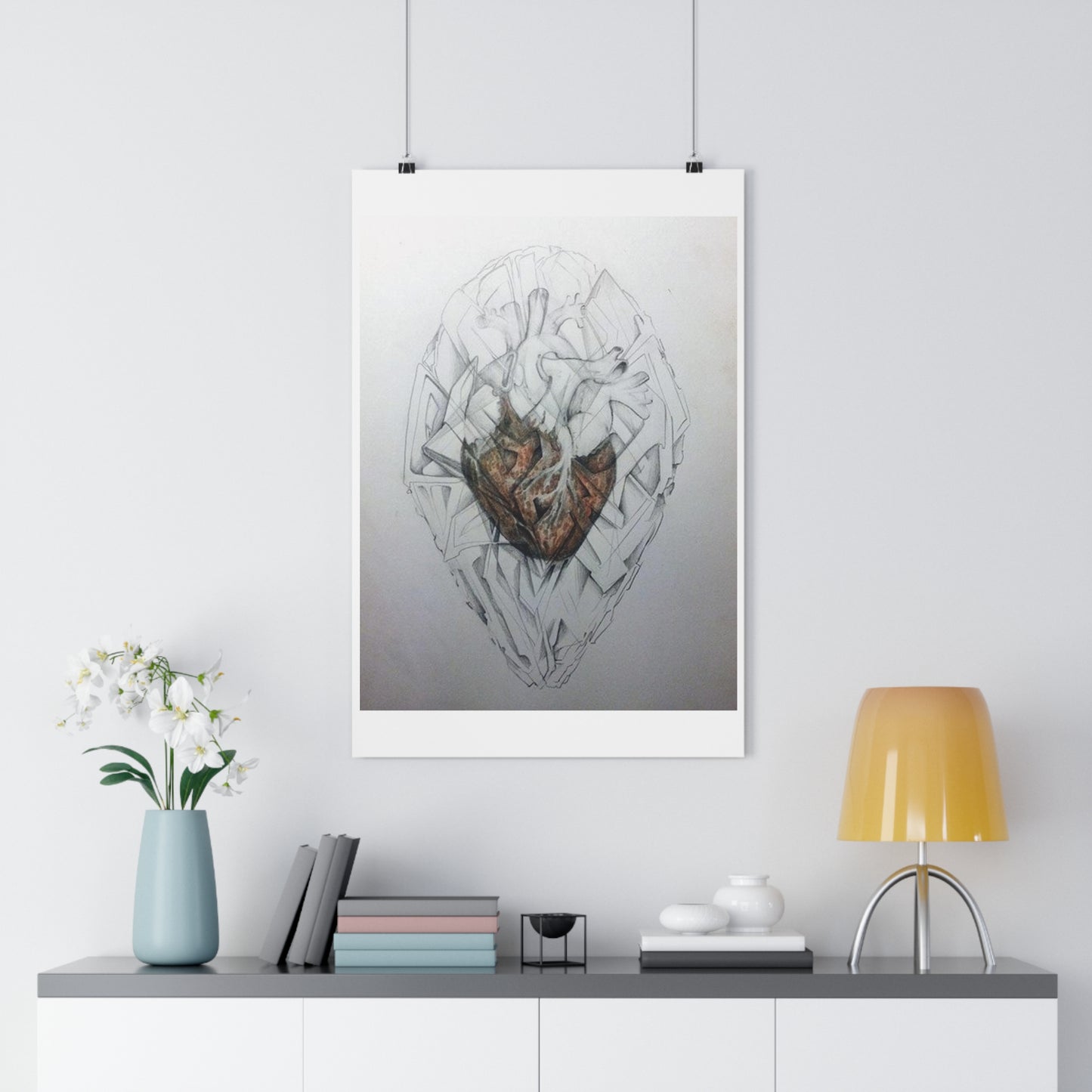 "Protected”- Giclée Art Print by artist David Hilborn