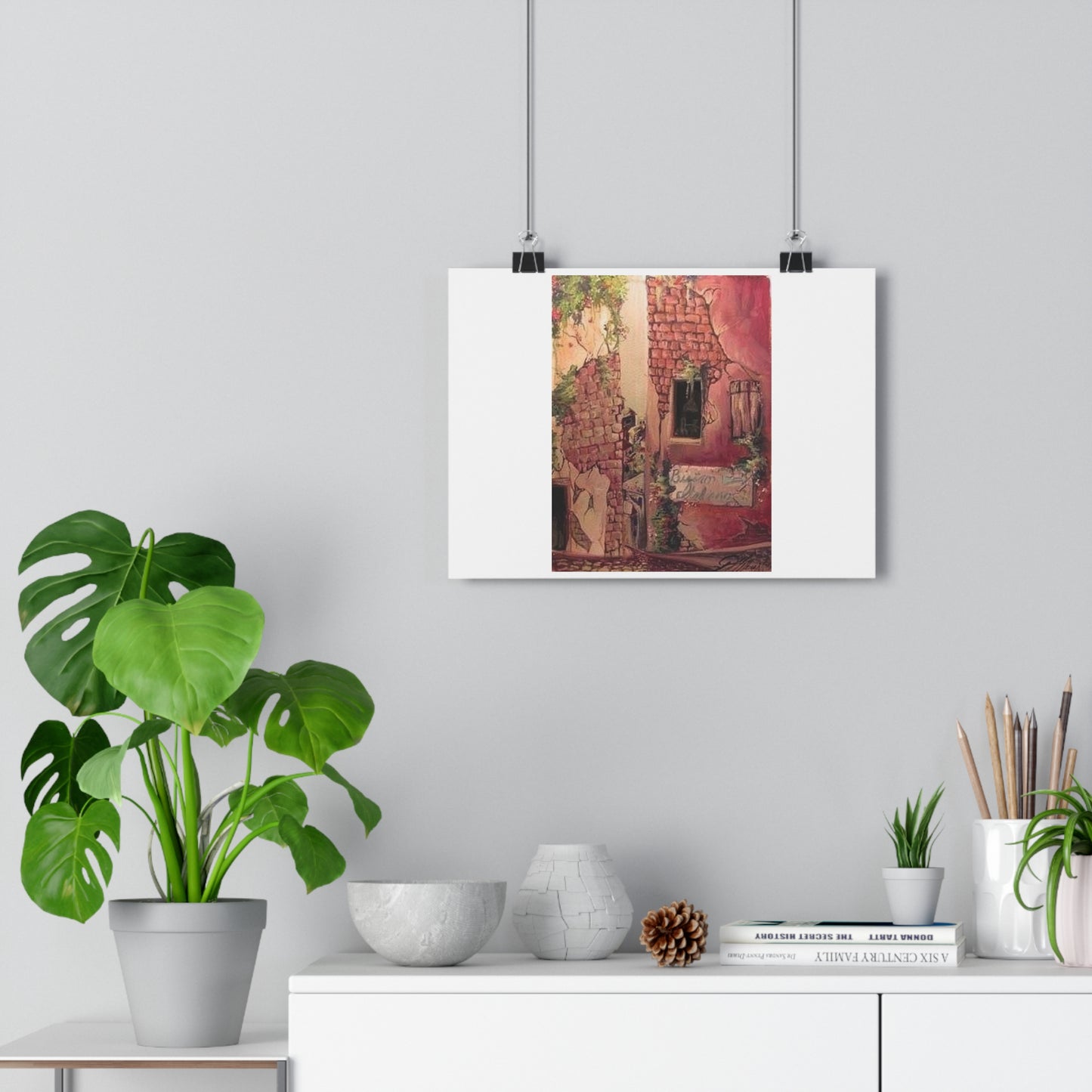 "Bistro”- Giclée Art Print by artist David Hilborn