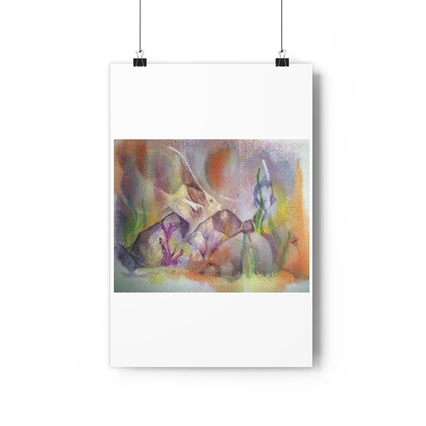 "Angelic”- Giclée Art Print by artist David Hilborn