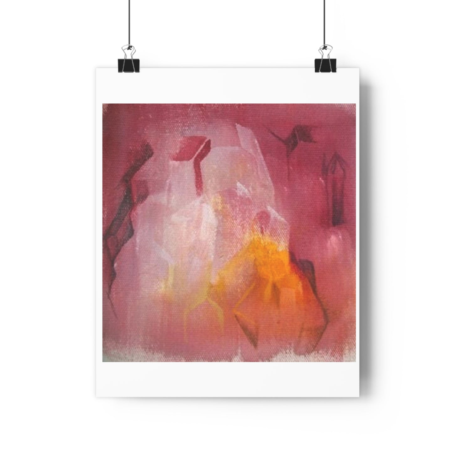 "Raspberry Citrine”- Giclée Art Print by artist David Hilborn