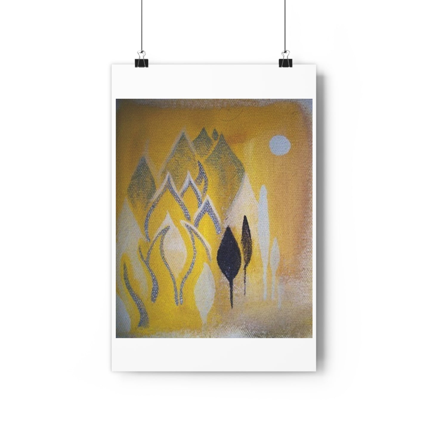 "Simplified Landscape”- Giclée Art Print by artist David Hilborn