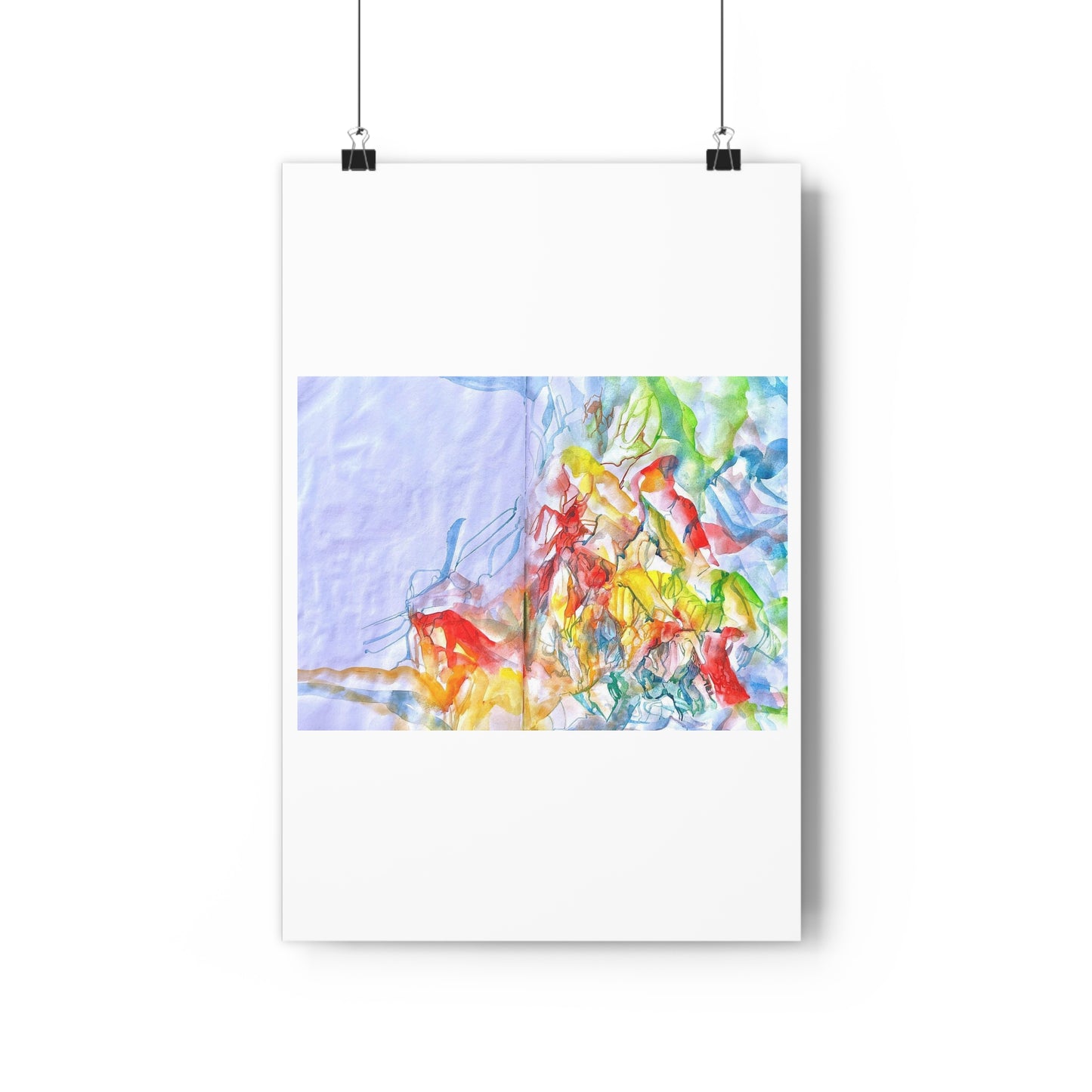 "Waterpark”- Giclée Art Print by artist David Hilborn