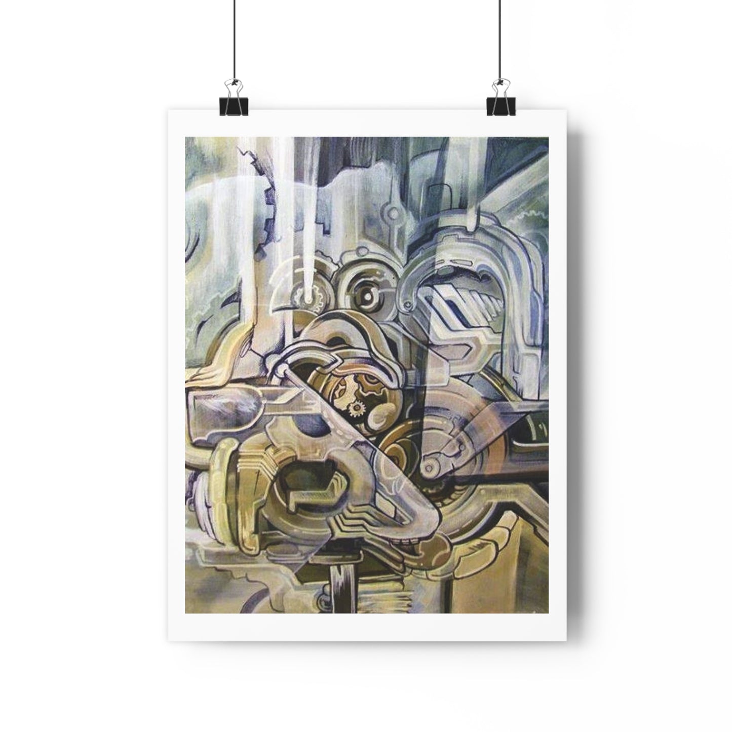 “Mech”- Giclée Art Print by artist David Hilborn