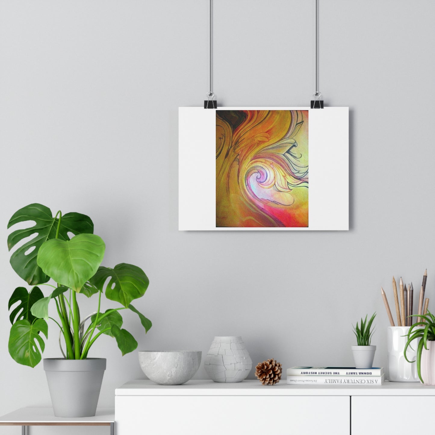 "Sol Flow”- Giclée Art Print by artist David Hilborn