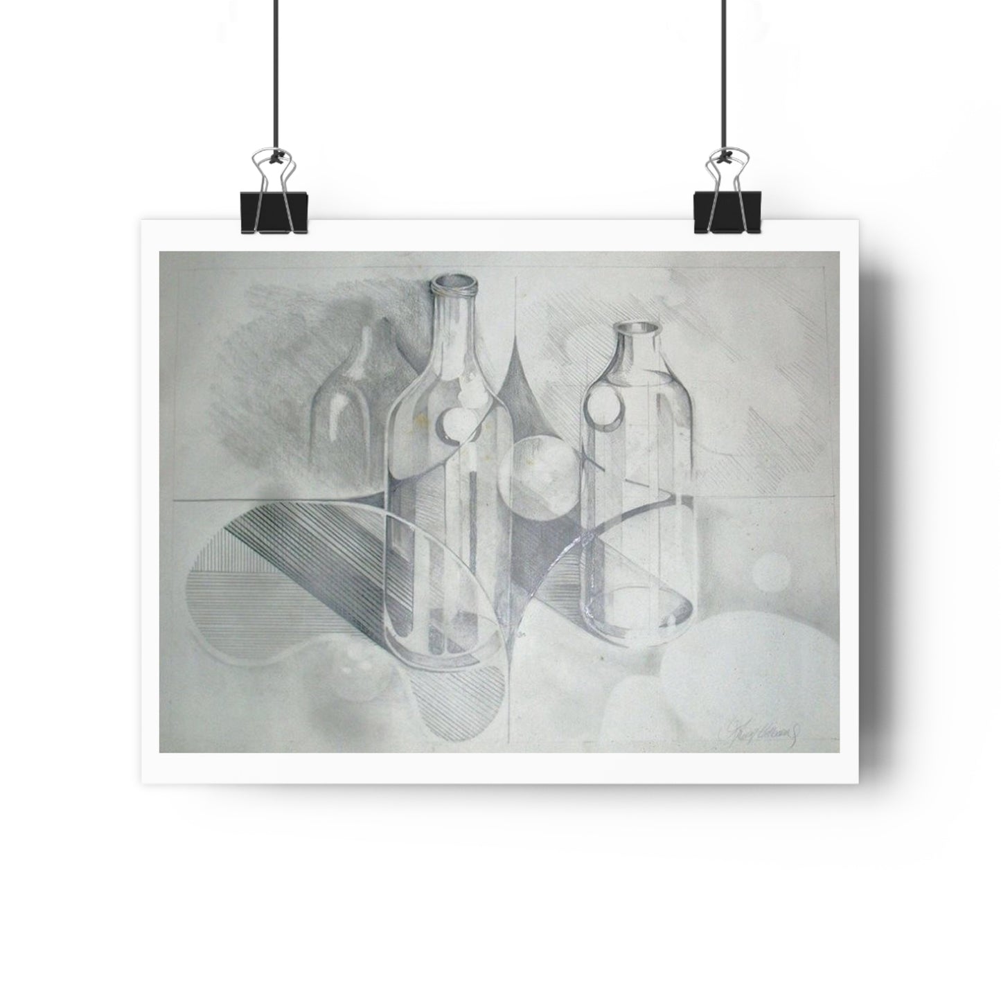 "Glass Study" - Giclée Art Print by artist David Hilborn