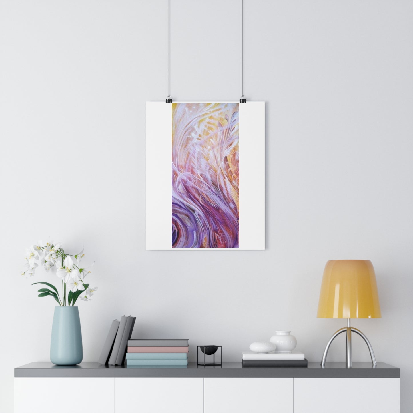 "Flare up”- Giclée Art Print by artist David Hilborn