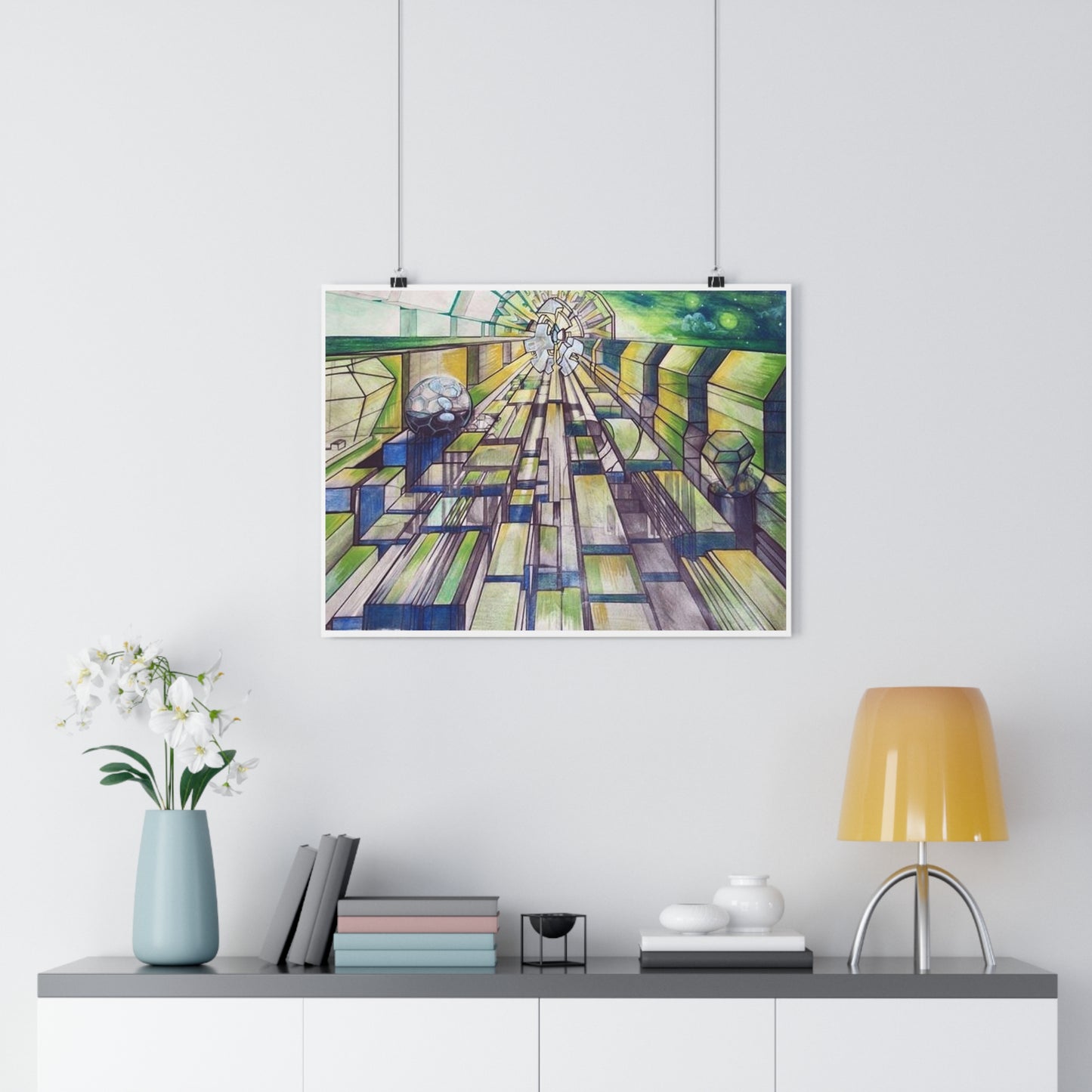 "Emerald City”- Giclée Art Print by artist David Hilborn