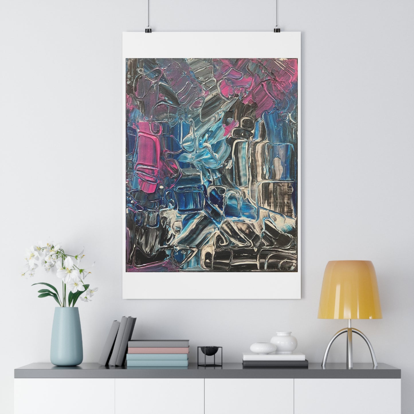 "Magenta" - Giclée Art Print by artist David Hilborn