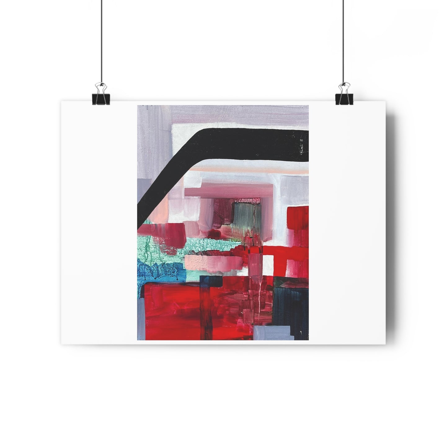 “Passenger View”- Giclée Art Print by artist David Hilborn