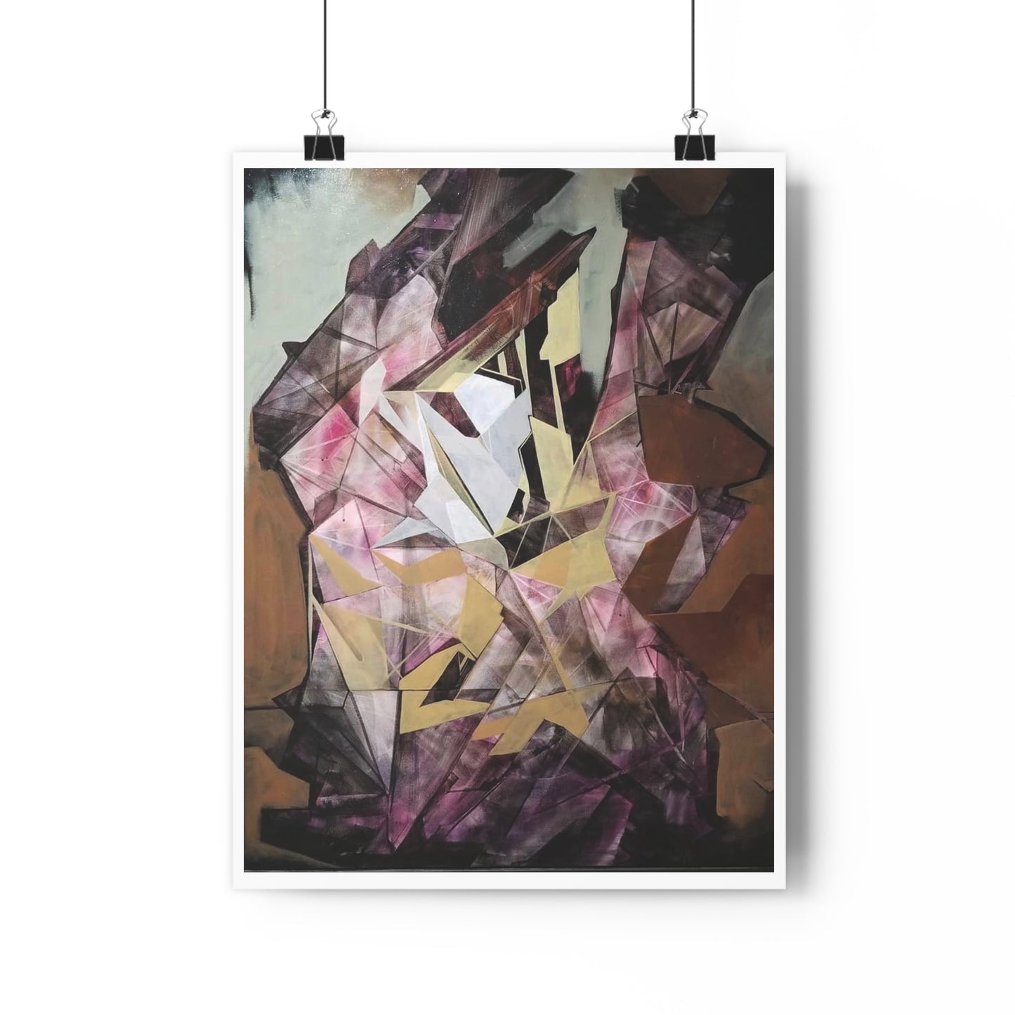 "Implode”- Giclée Art Print by artist David Hilborn