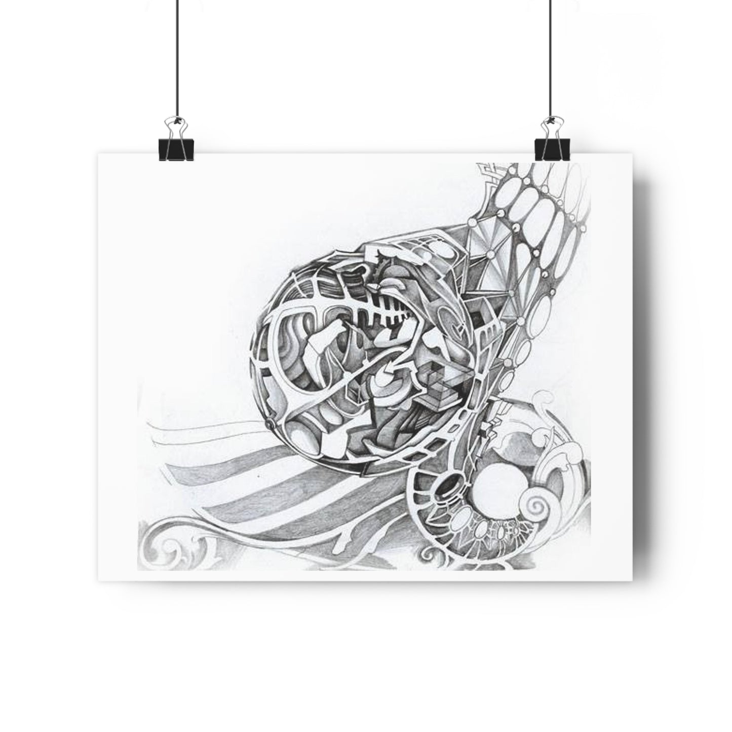 "Ultimate Construction”- Giclée Art Print by artist David Hilborn