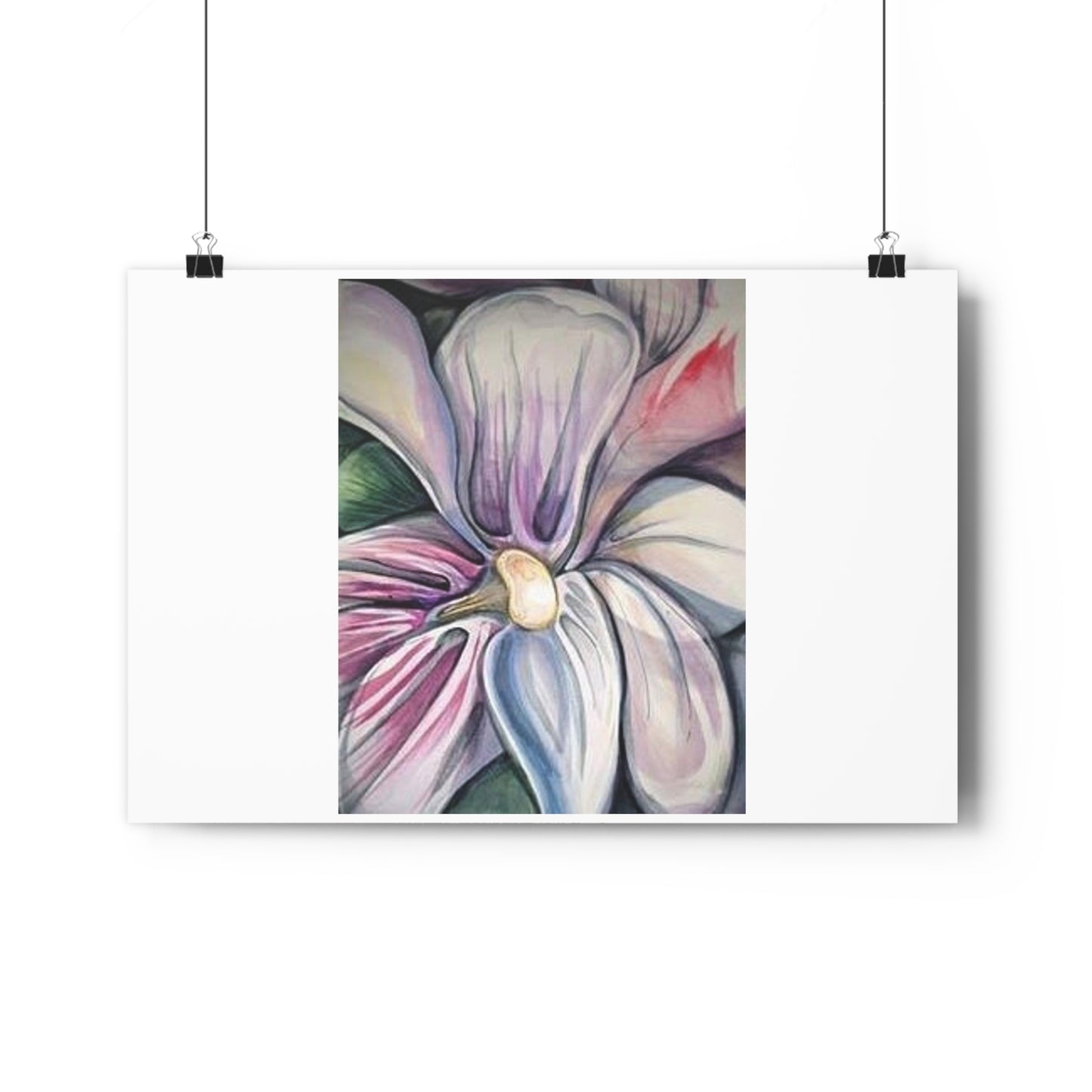 "Orchid”- Giclée Art Print by artist David Hilborn