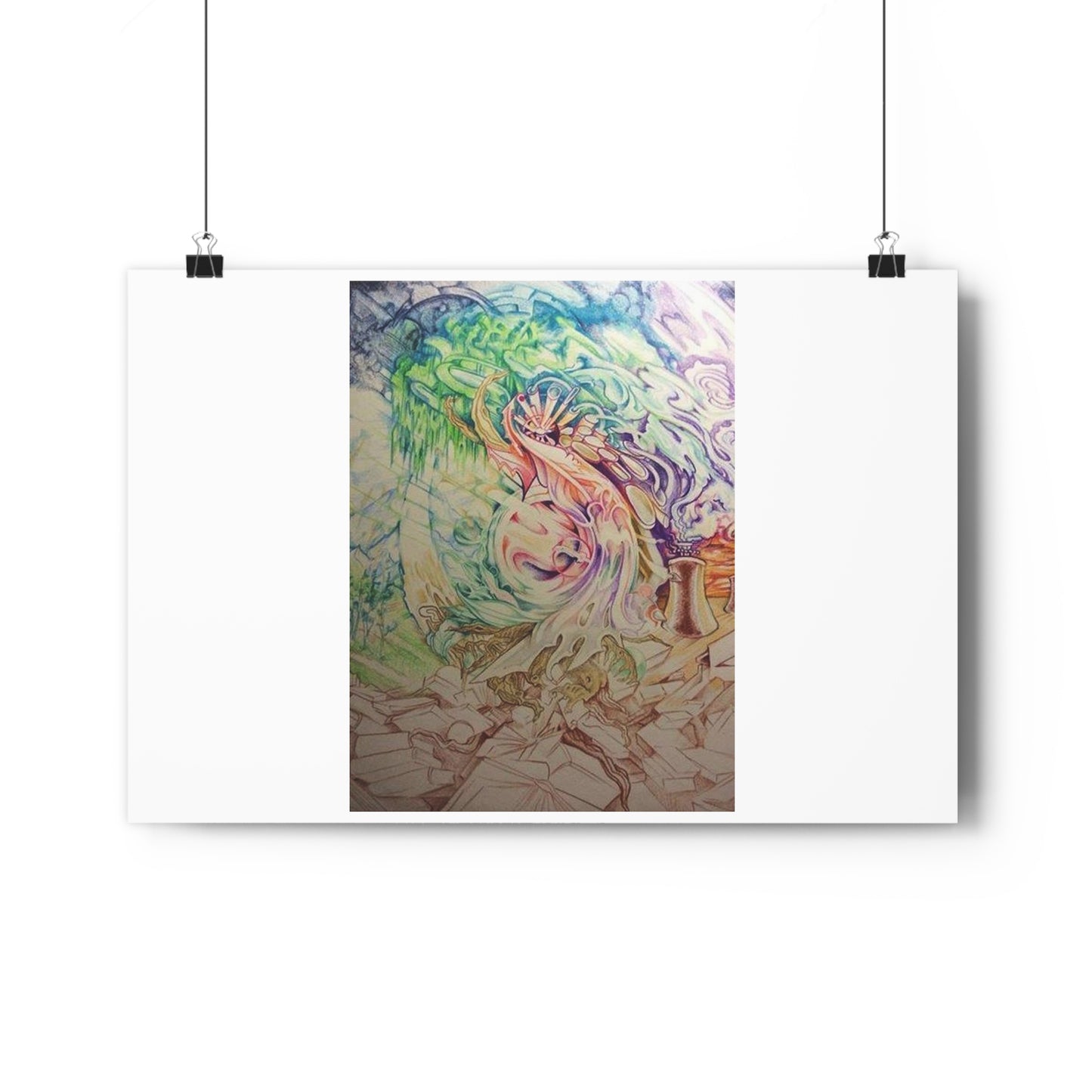 "Rooted in Literature”- Giclée Art Print by artist David Hilborn