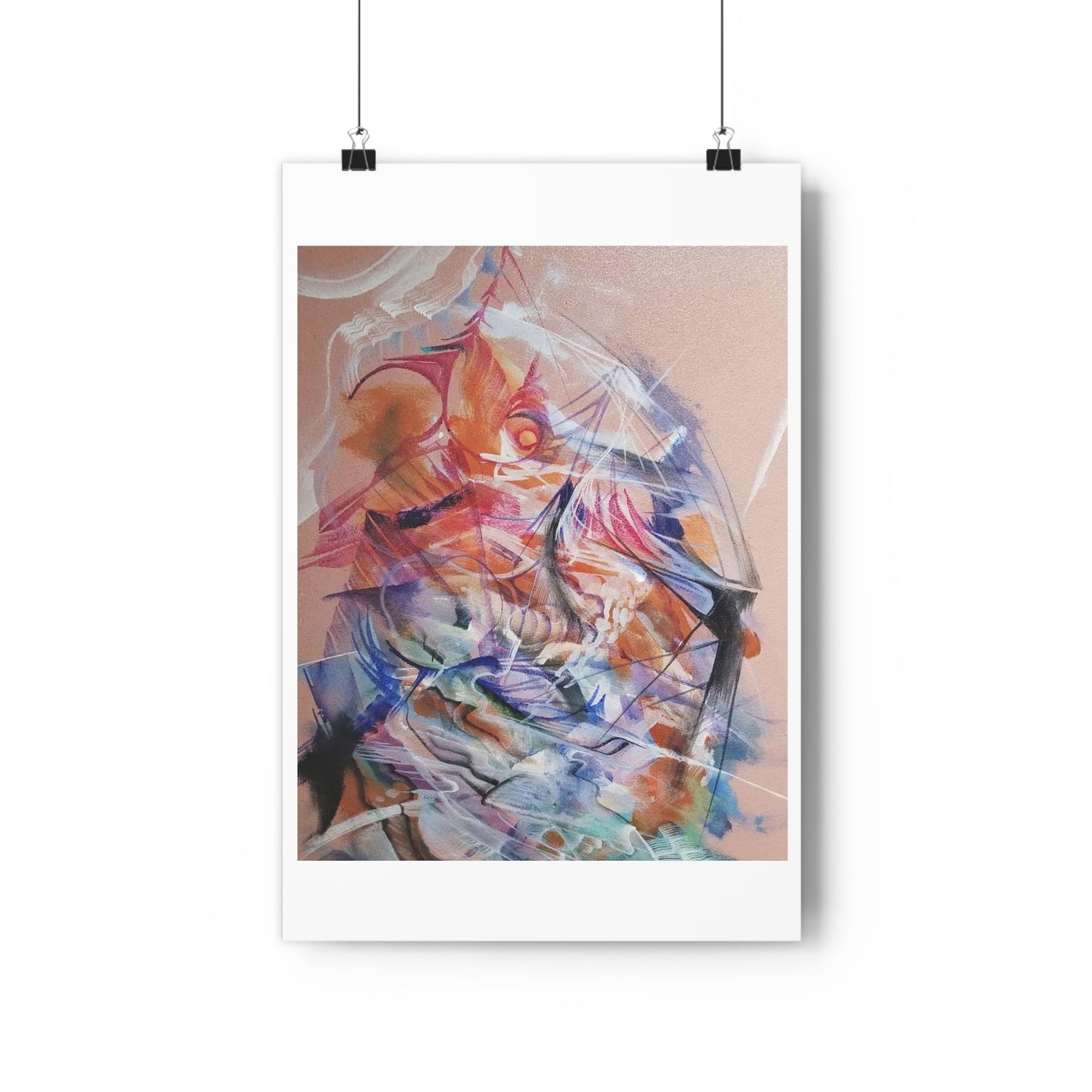 "Creamsicle”- Giclée Art Print by artist David Hilborn