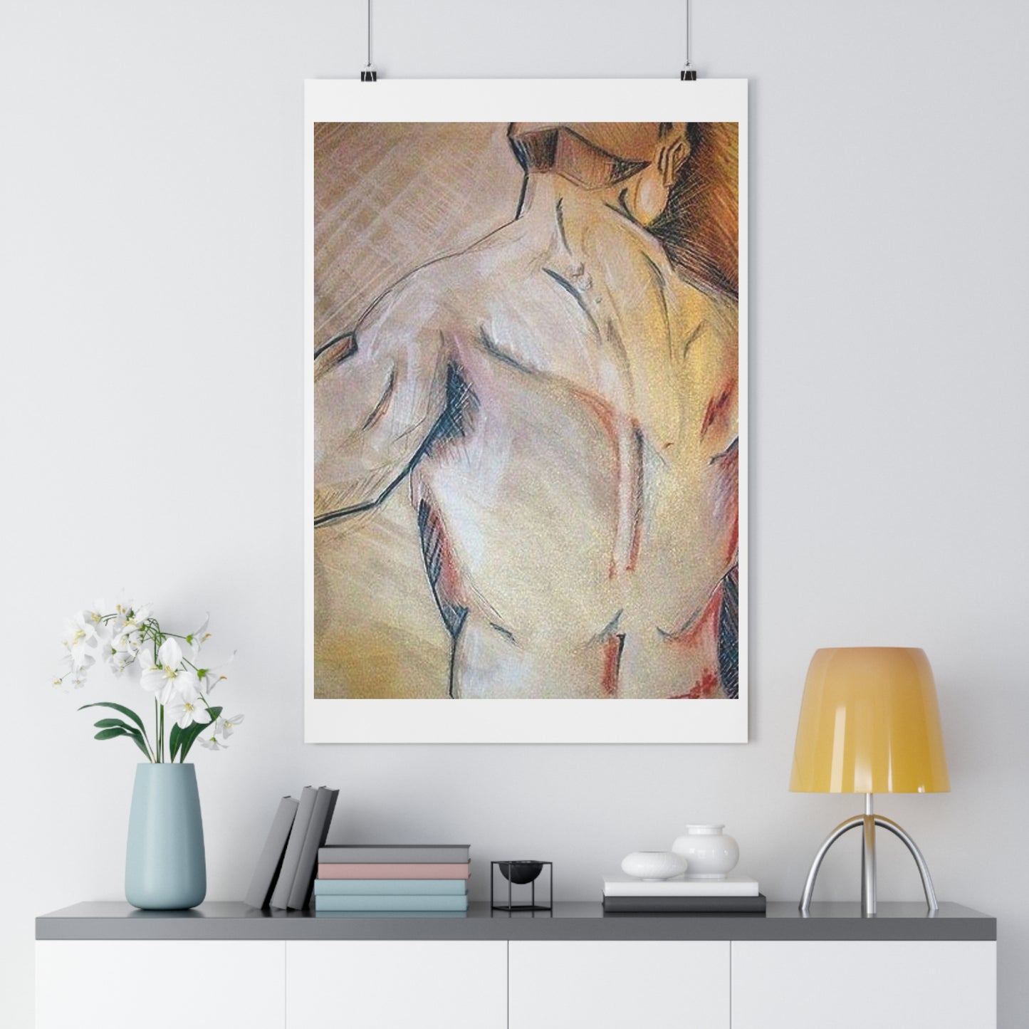 "Anatomy Study”- Giclée Art Print by artist David Hilborn