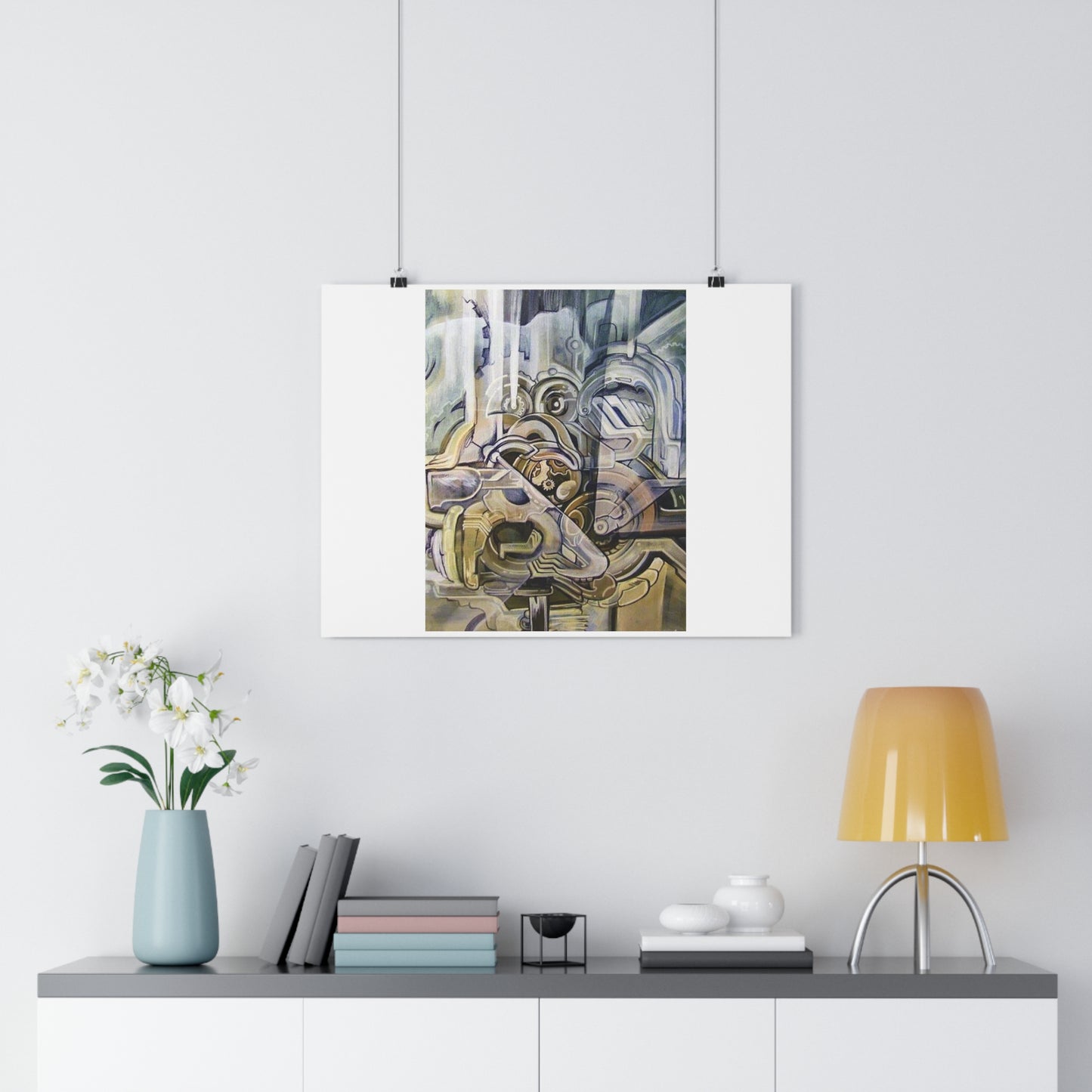 “Mech”- Giclée Art Print by artist David Hilborn