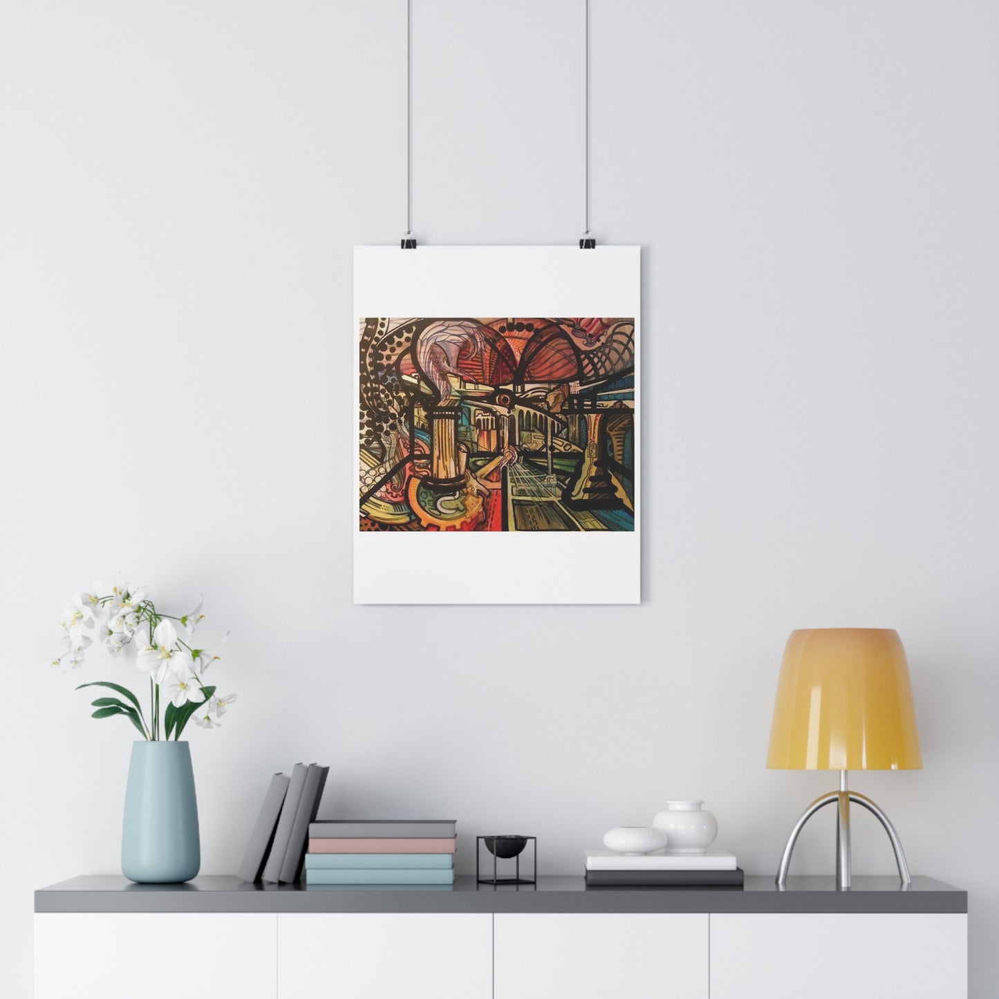 "Licht”- Giclée Art Print by artist David Hilborn