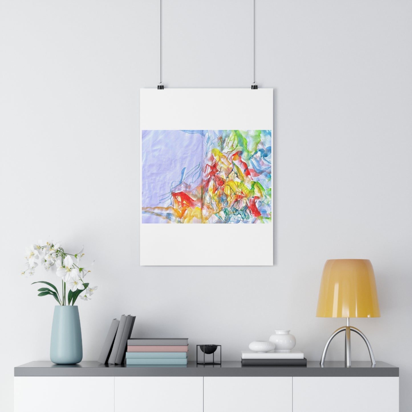 "Waterpark”- Giclée Art Print by artist David Hilborn