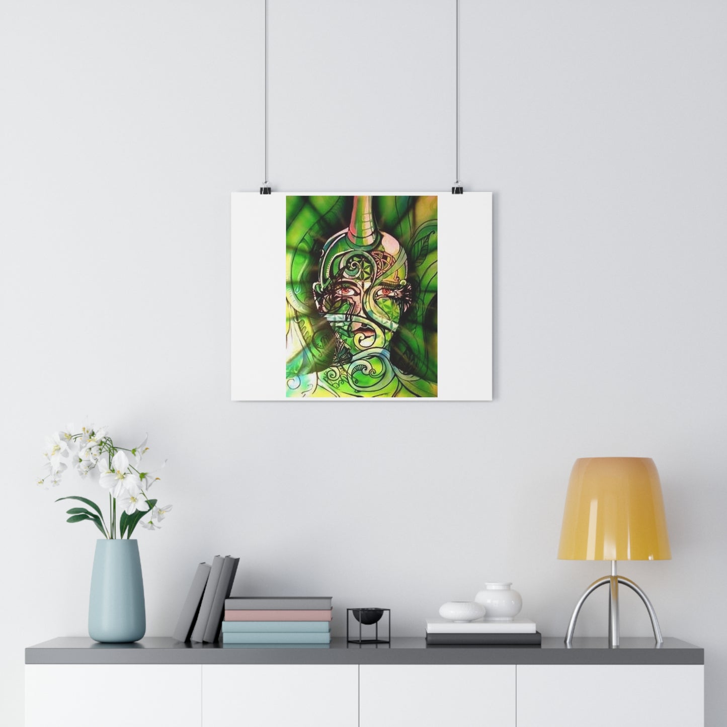 “Earthling”- Giclée Art Print by artist David Hilborn