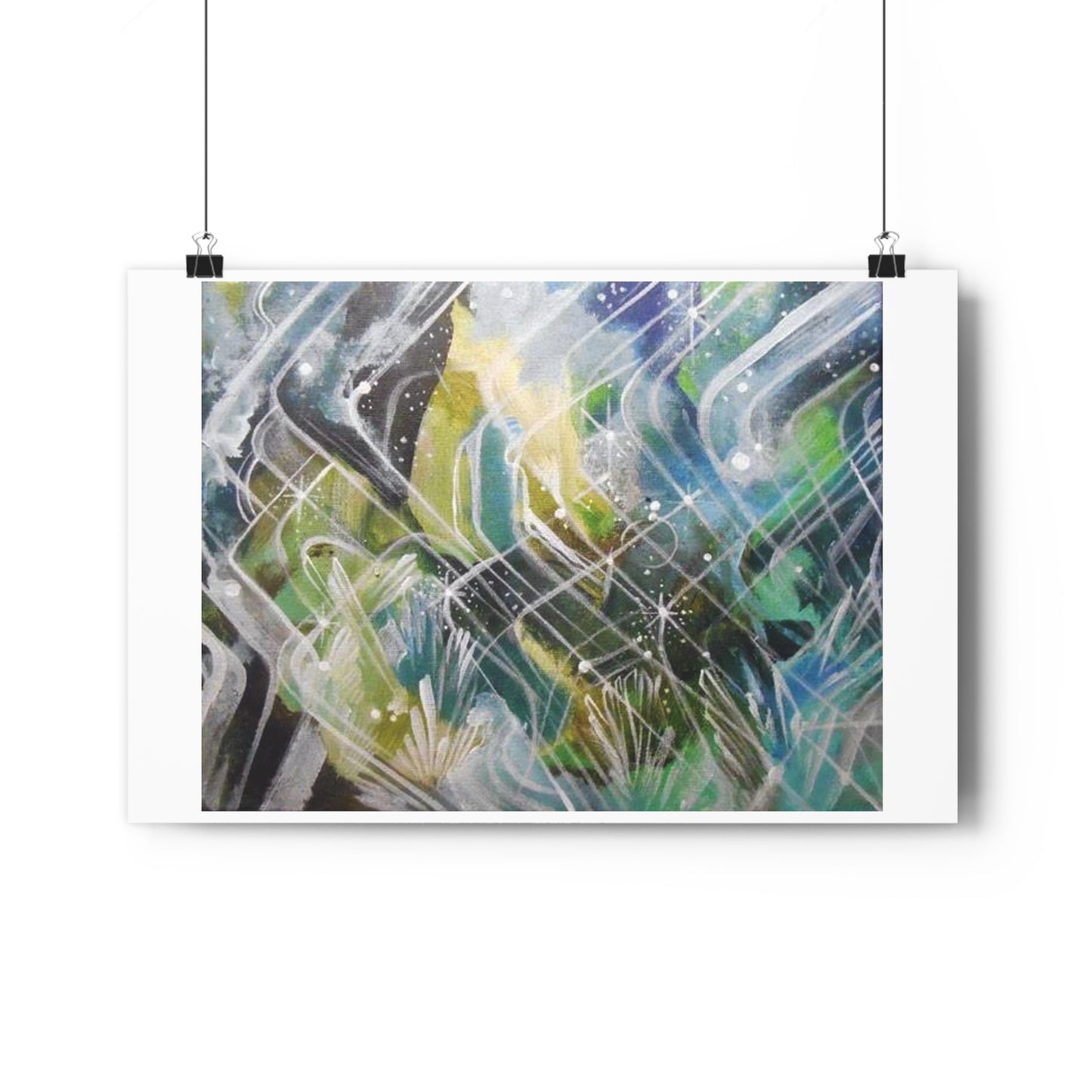 "Form Storm”- Giclée Art Print by artist David Hilborn