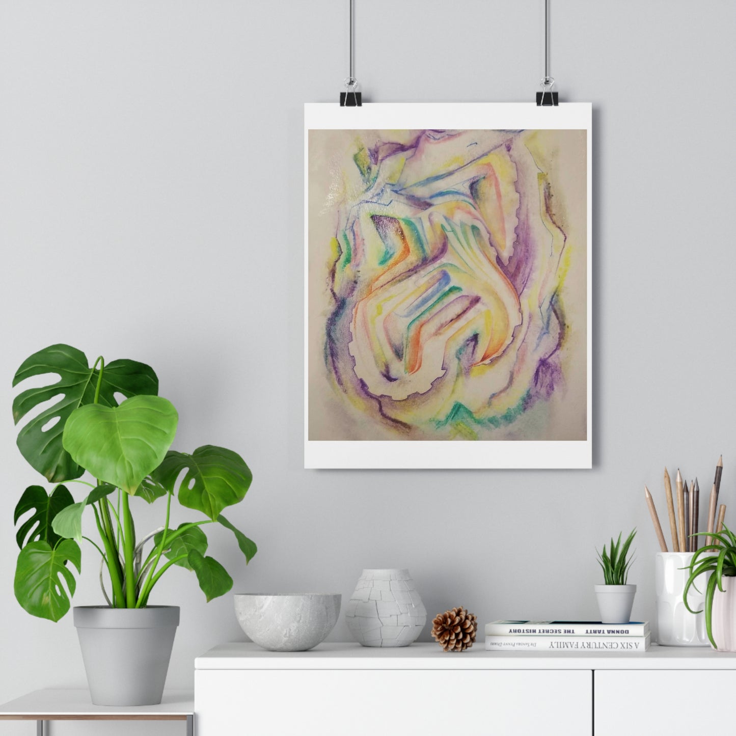 "Splooge Color Study”- Giclée Art Print by artist David Hilborn