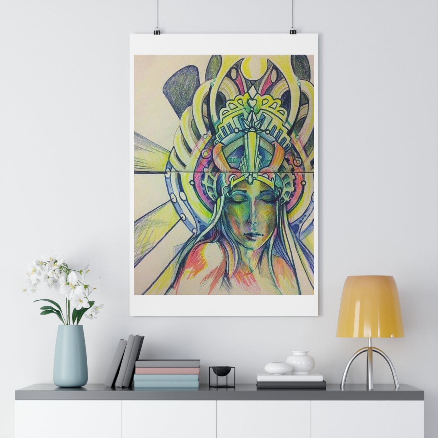 "Sarabell”- Giclée Art Print by artist David Hilborn