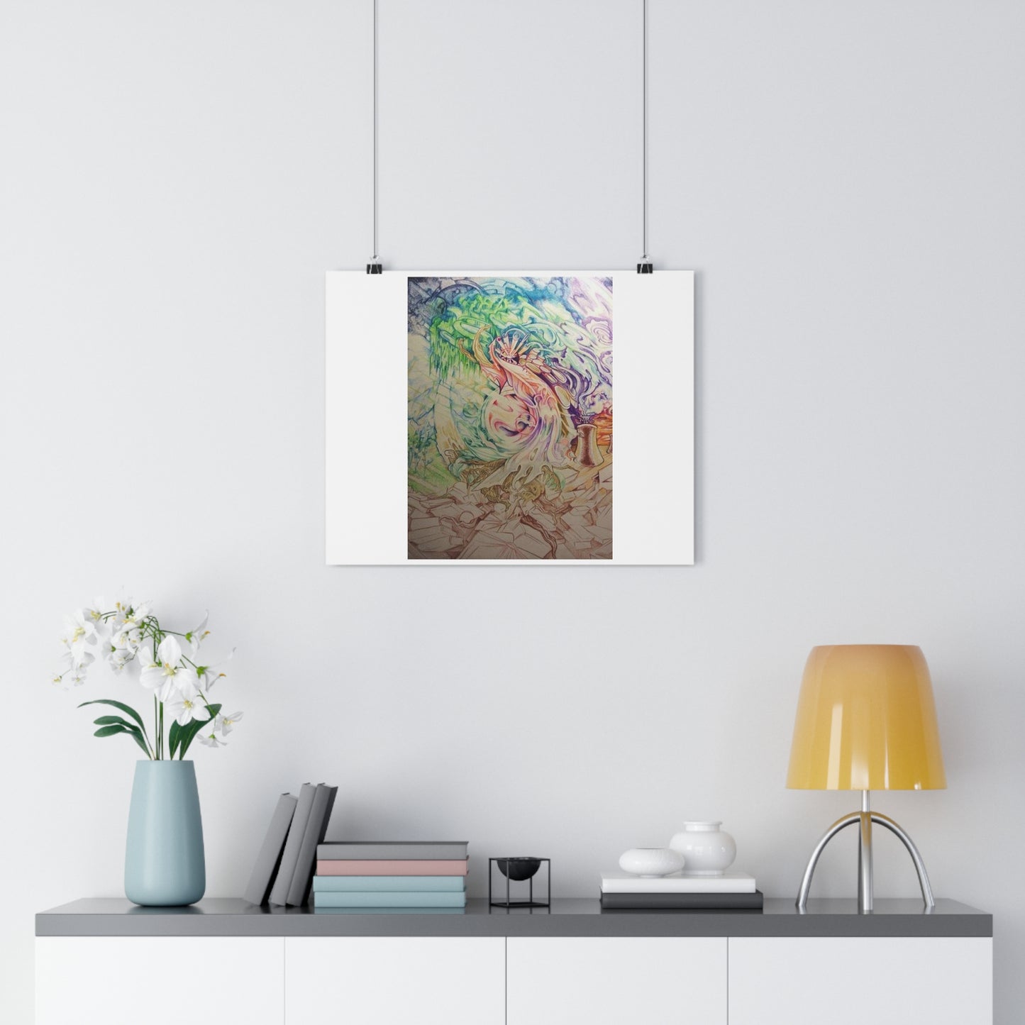 "Rooted in Literature”- Giclée Art Print by artist David Hilborn