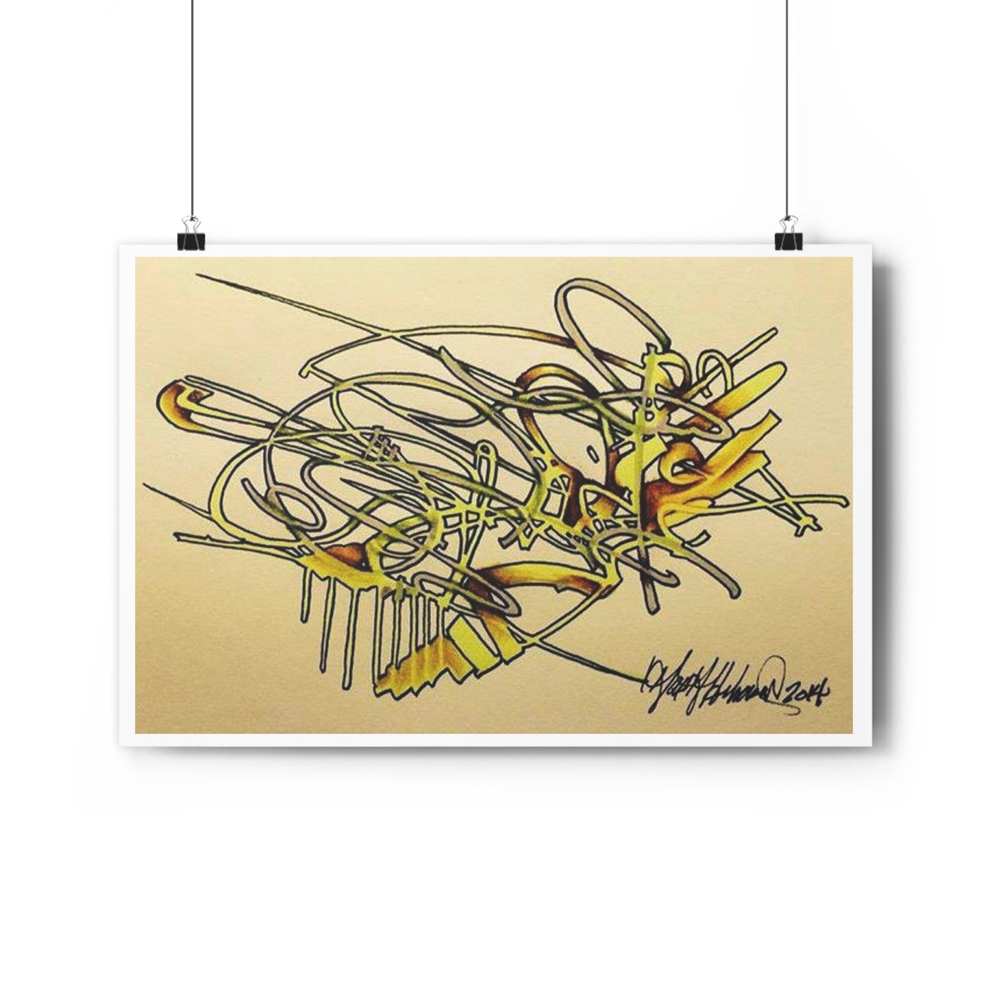 "Hornet”- Giclée Art Print by artist David Hilborn